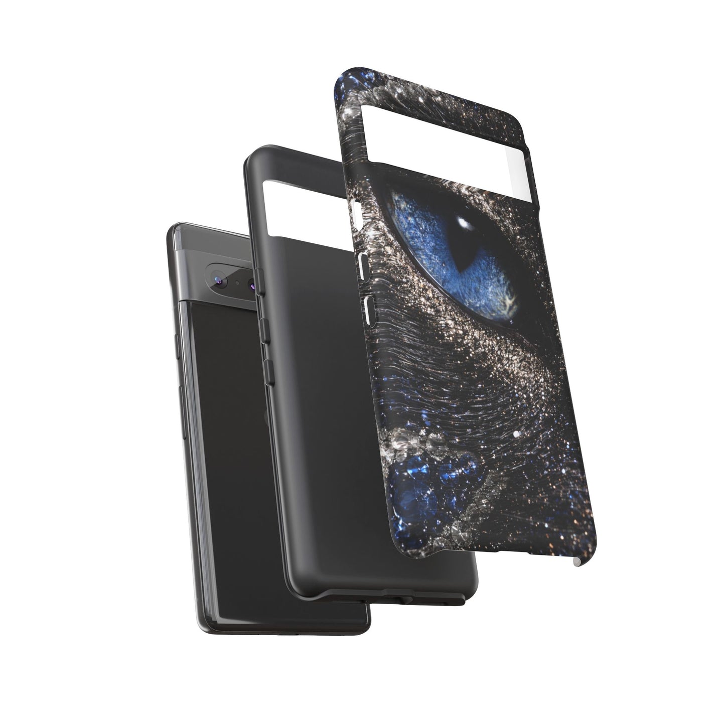 Tiger Spirit Phone Case — Golden Walking Tiger Protective Tough Case