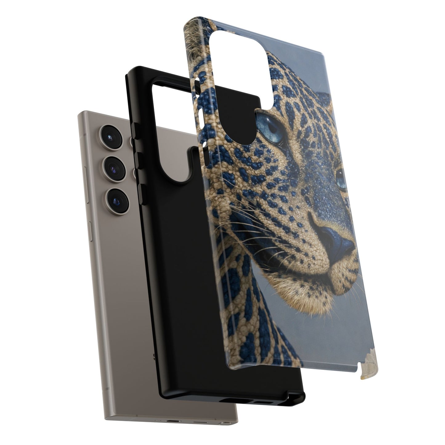 Blue Jaguar Art Protective Cover