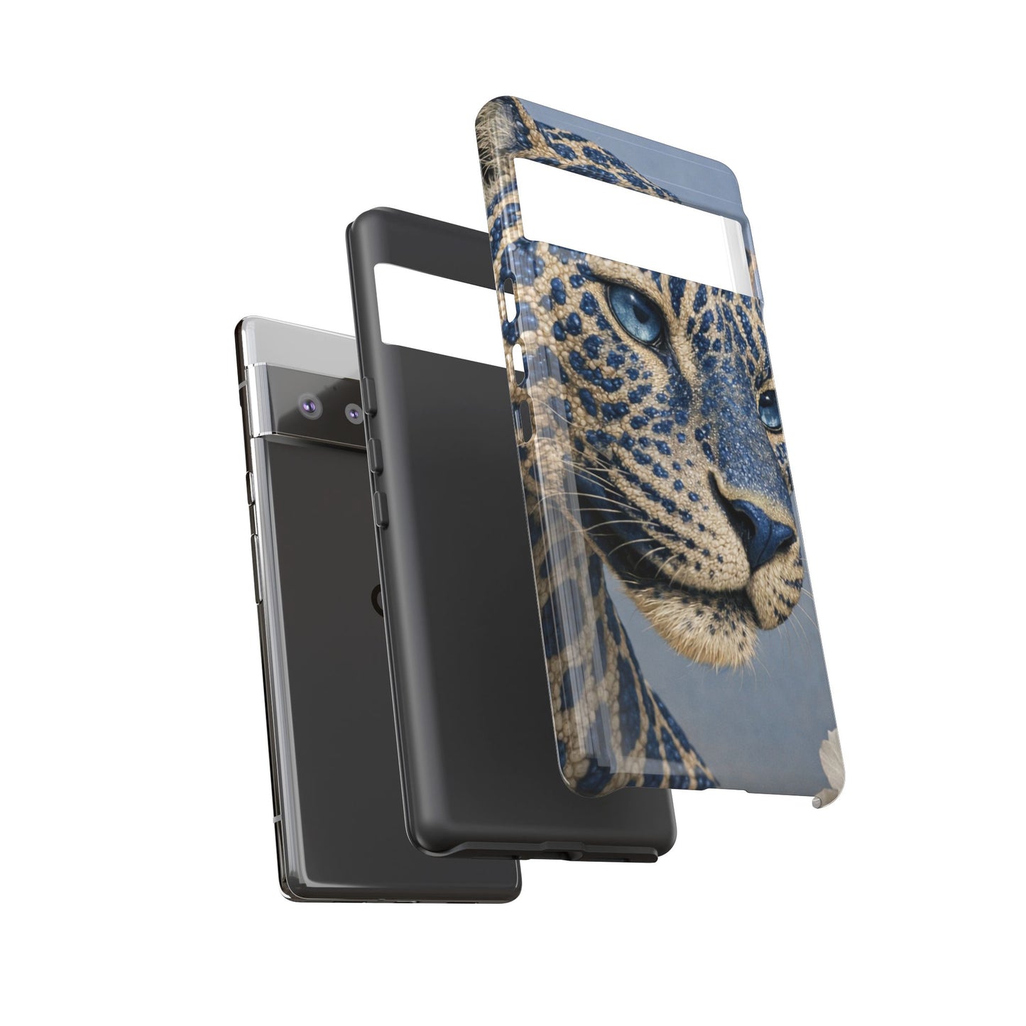 Blue Jaguar Art Protective Cover