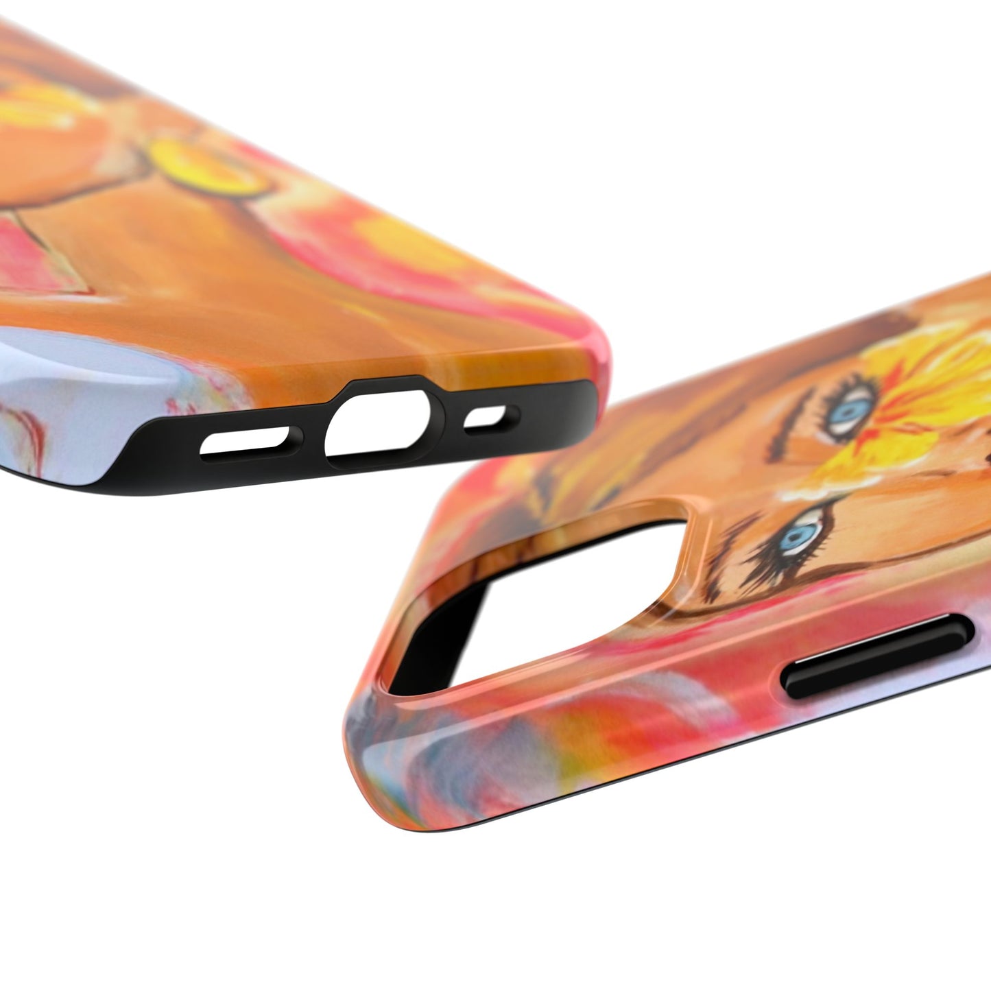 Tough Phone Case — Sunlit Portrait Art Design