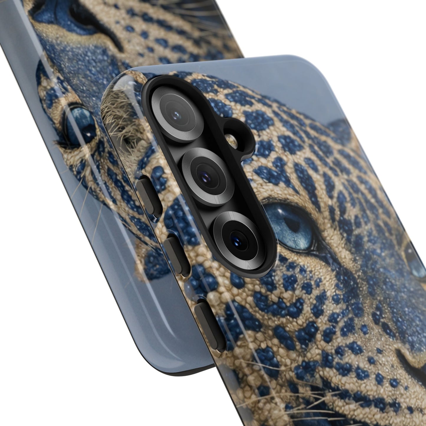 Blue Jaguar Art Protective Cover
