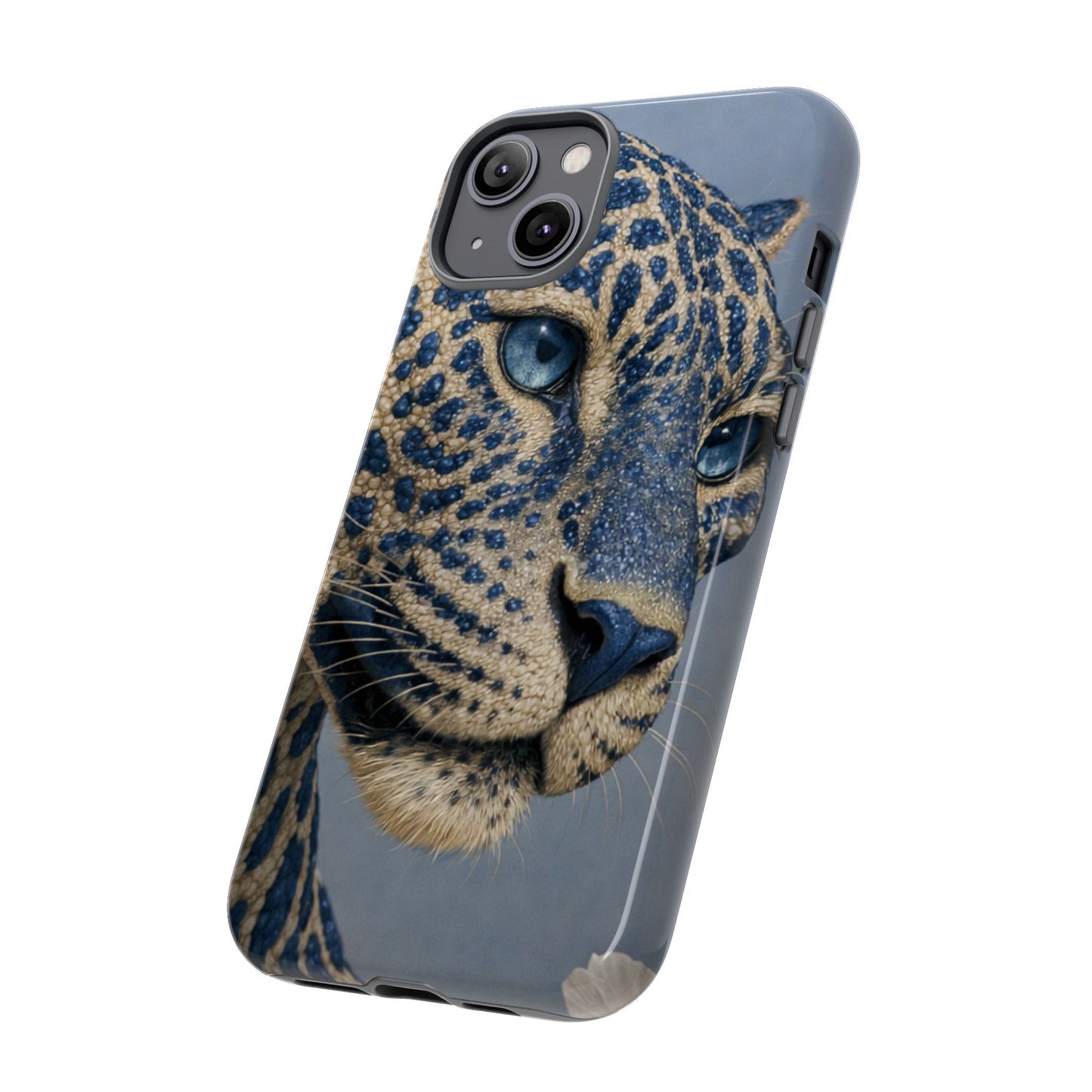 Blue Jaguar Art Protective Cover