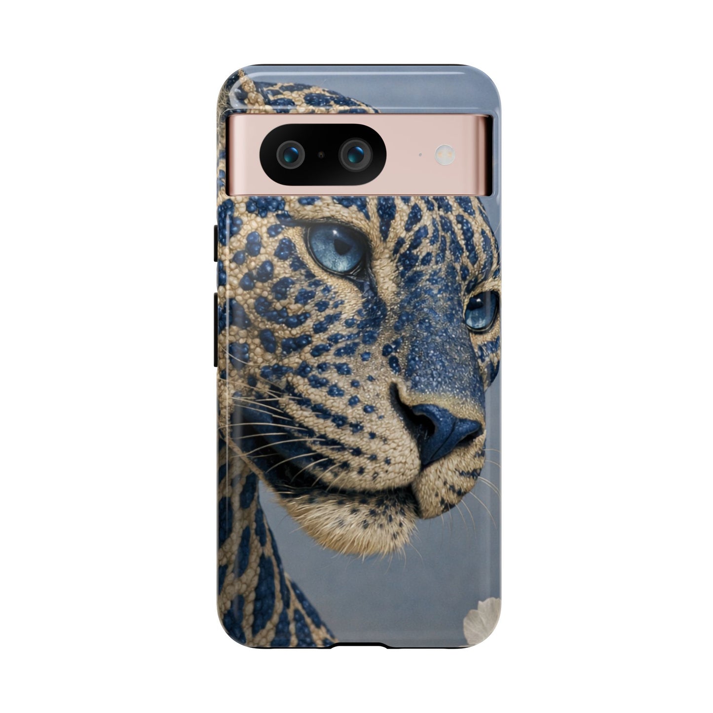 Blue Jaguar Art Protective Cover