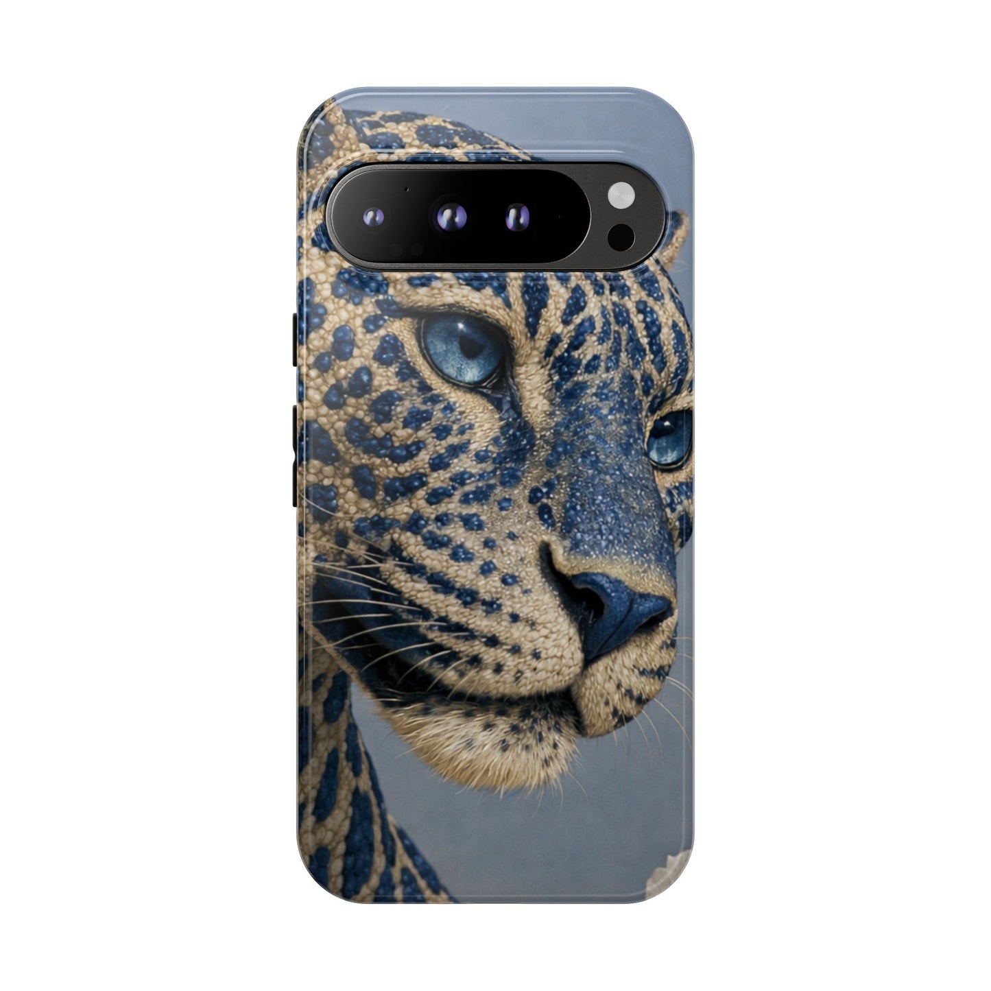 Blue Jaguar Art Protective Cover