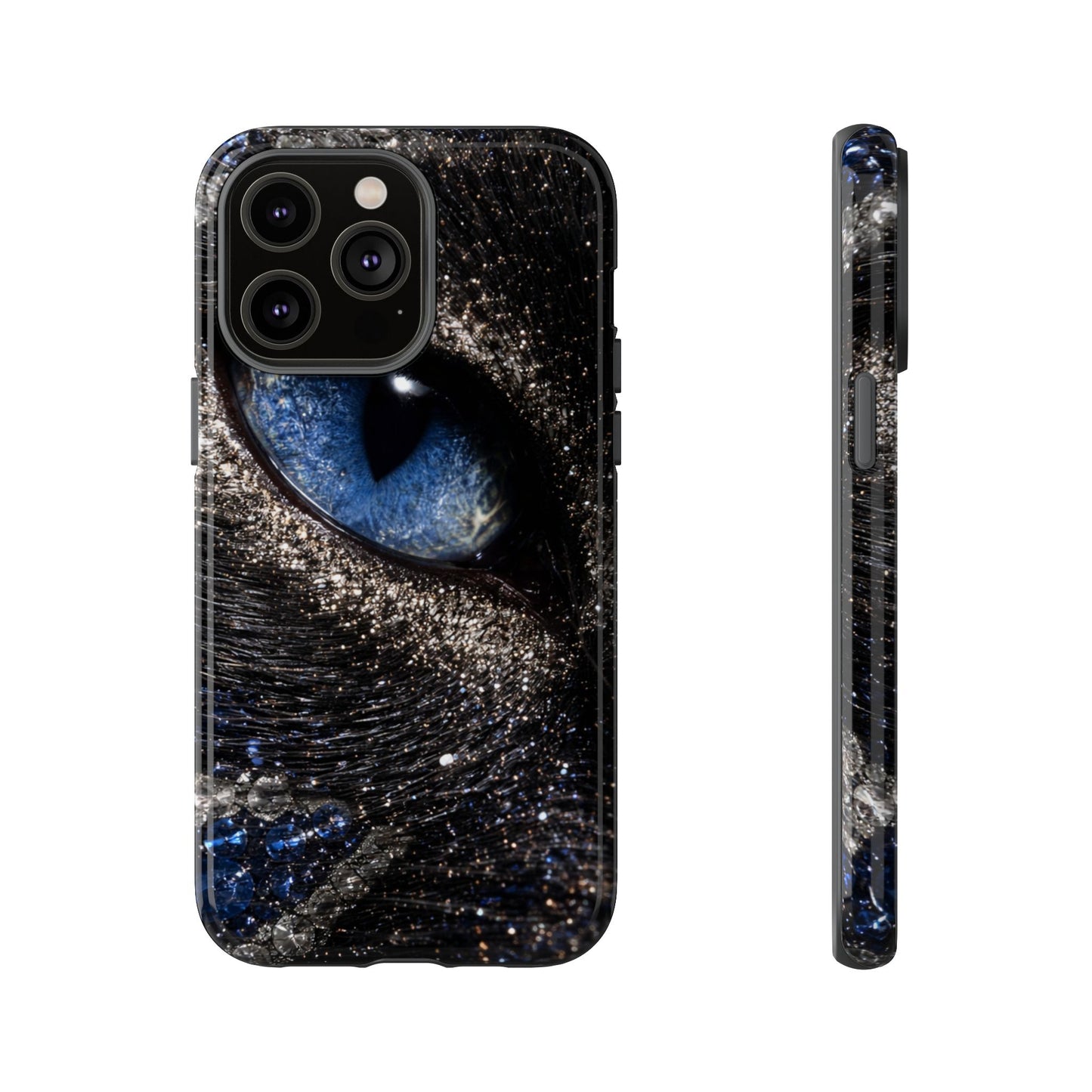Tiger Spirit Phone Case — Golden Walking Tiger Protective Tough Case