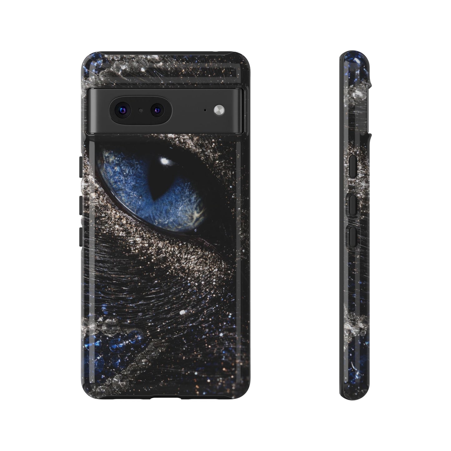 Tiger Spirit Phone Case — Golden Walking Tiger Protective Tough Case
