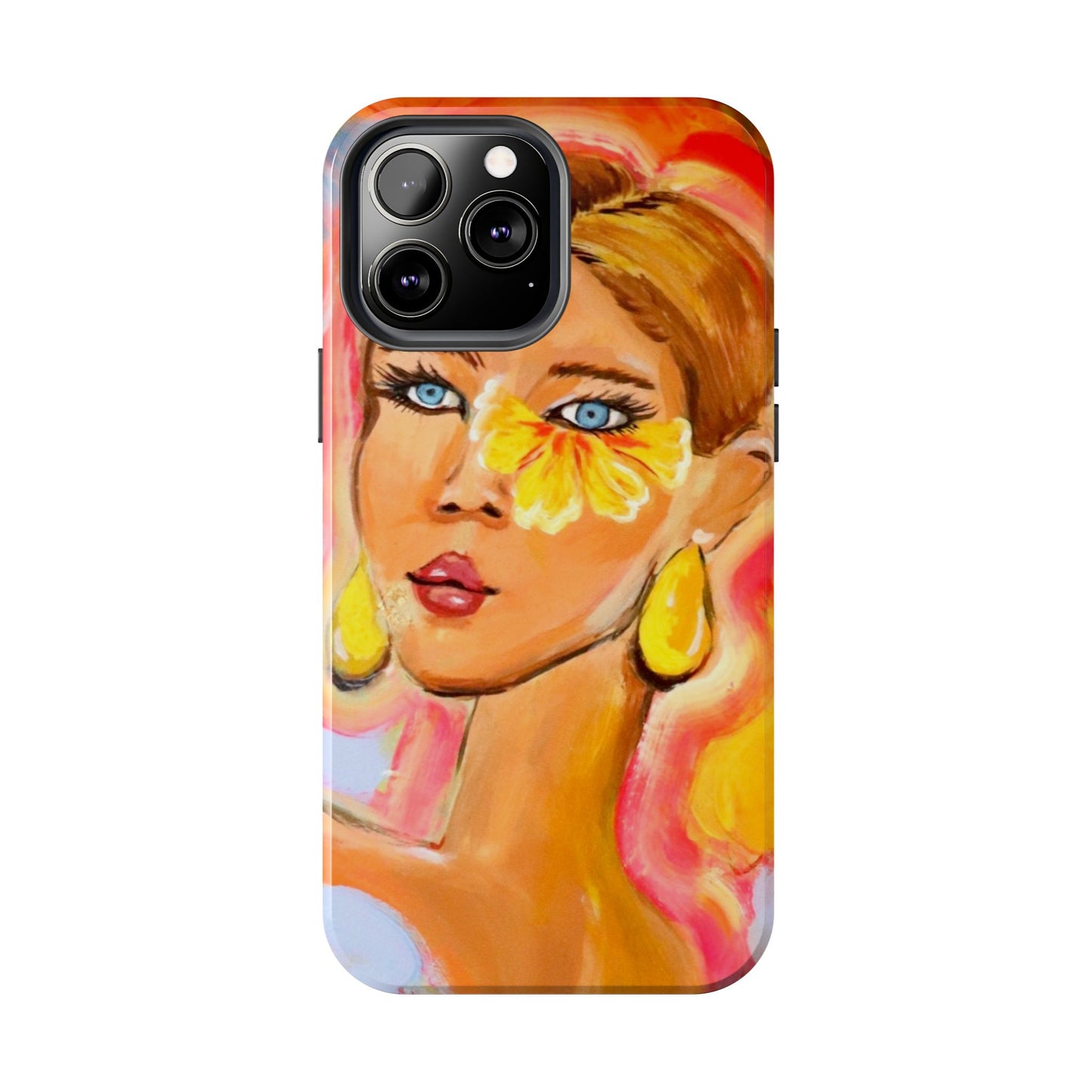 Tough Phone Case — Sunlit Portrait Art Design