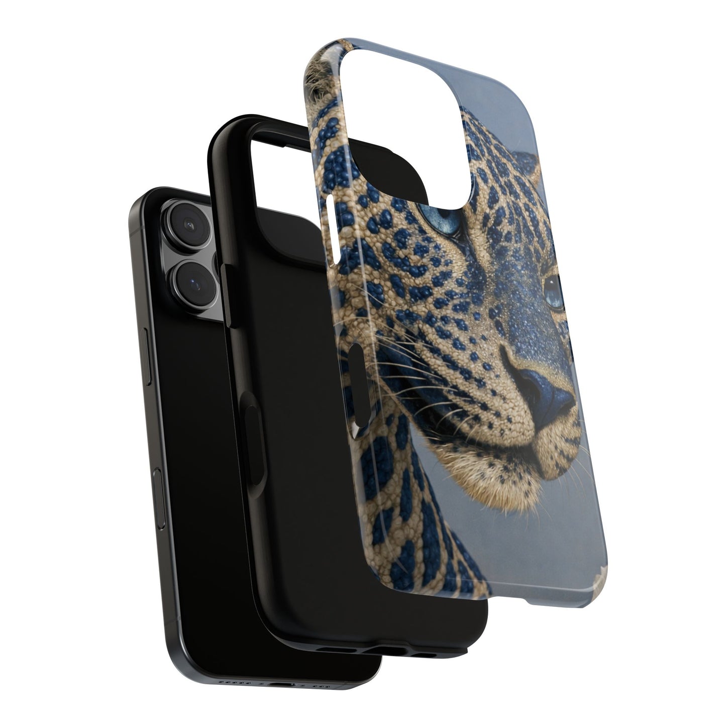 Blue Jaguar Art Protective Cover