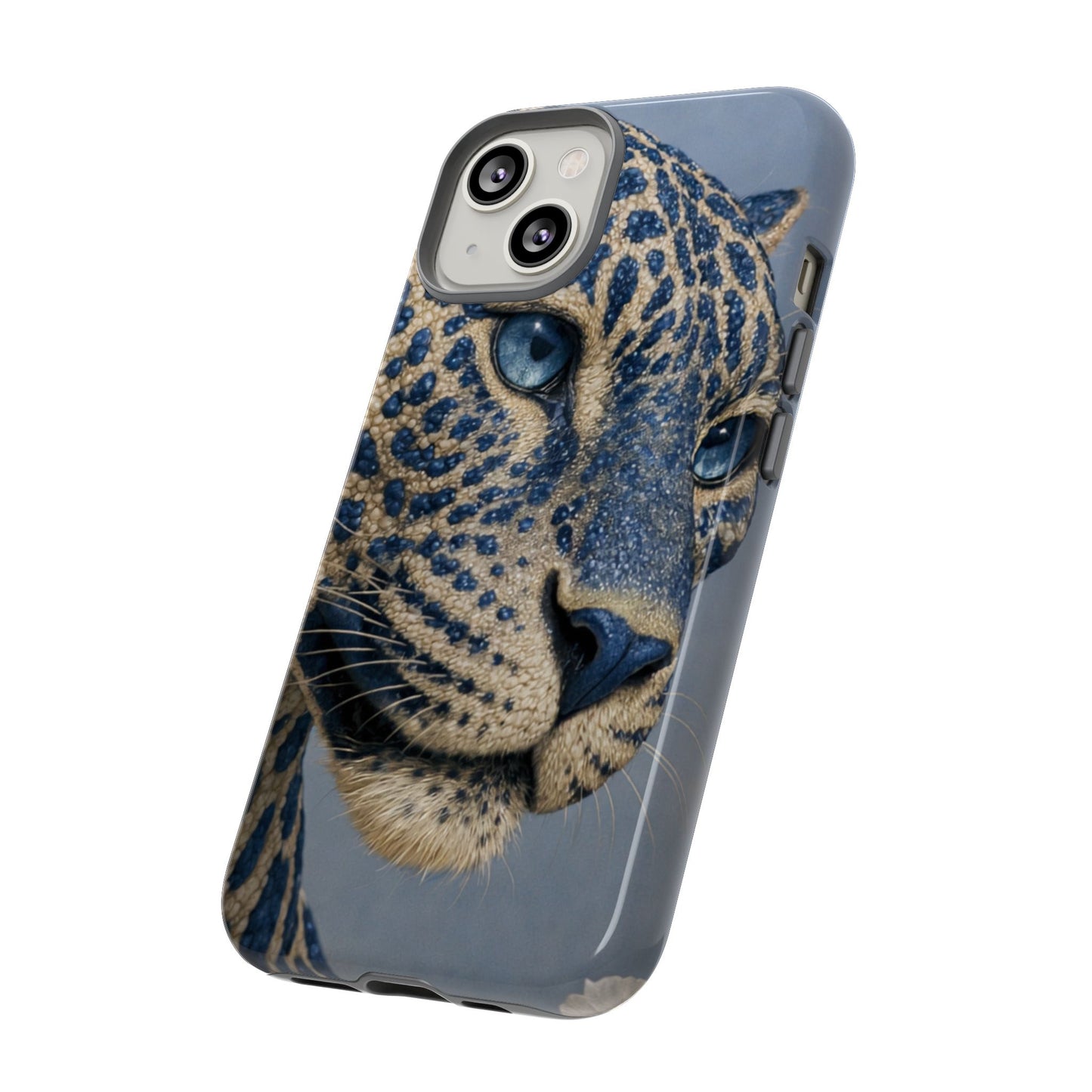 Blue Jaguar Art Protective Cover