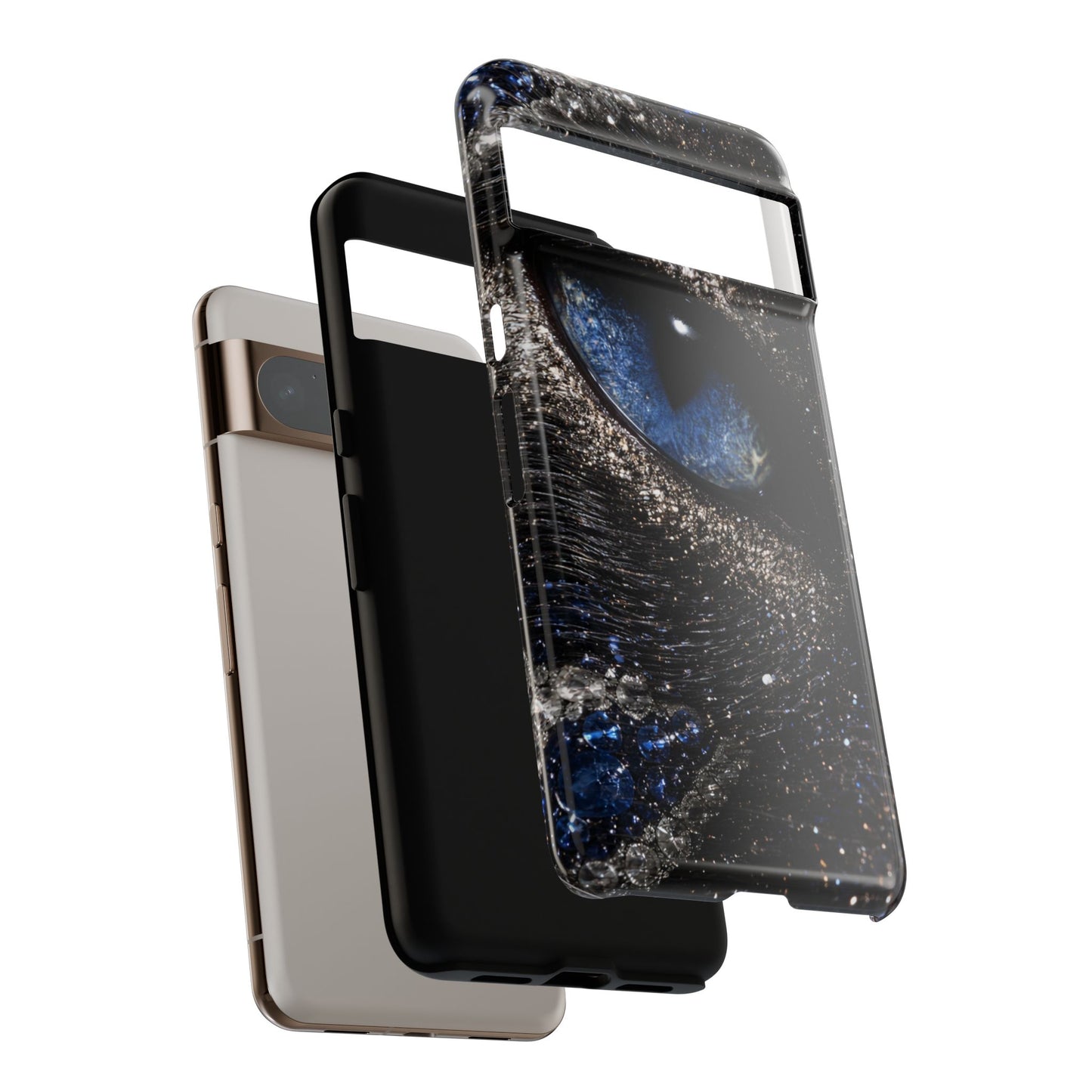 Tiger Spirit Phone Case — Golden Walking Tiger Protective Tough Case