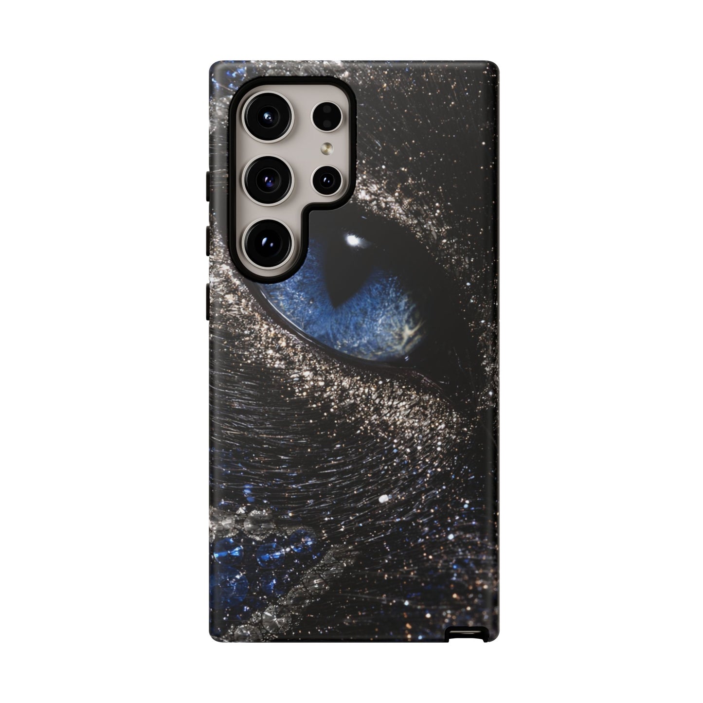 Tiger Spirit Phone Case — Golden Walking Tiger Protective Tough Case