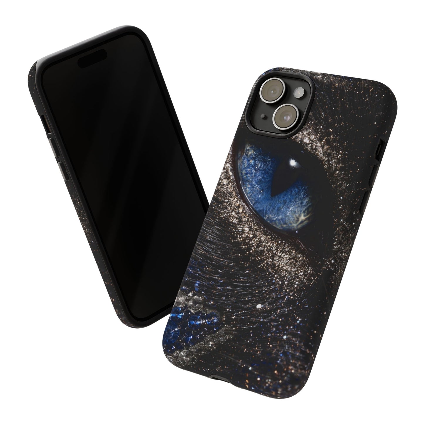 Tiger Spirit Phone Case — Golden Walking Tiger Protective Tough Case