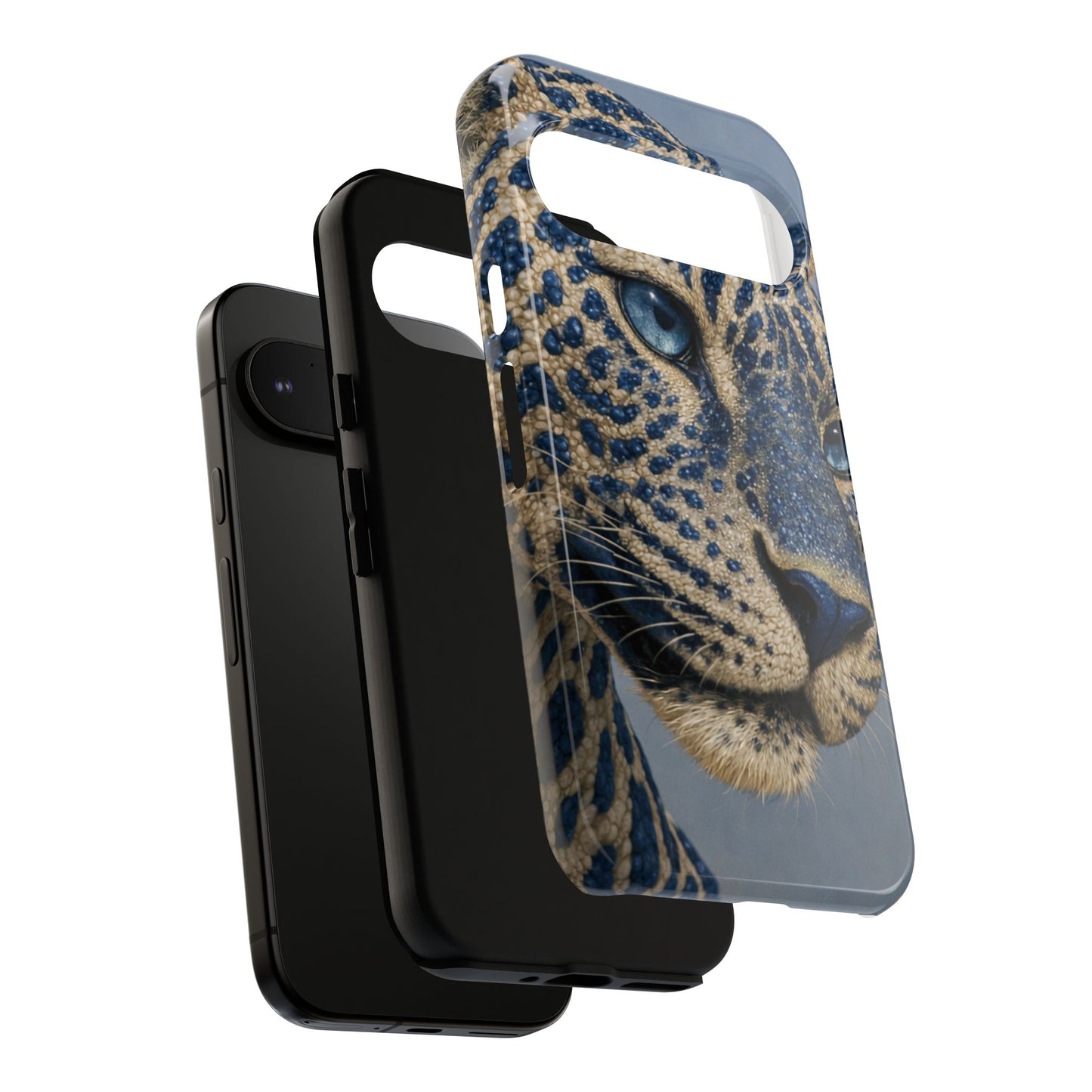 Blue Jaguar Art Protective Cover