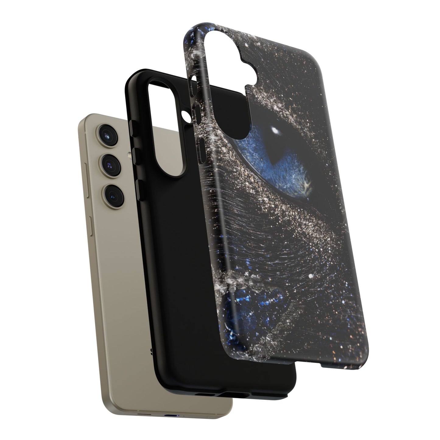 Tiger Spirit Phone Case — Golden Walking Tiger Protective Tough Case