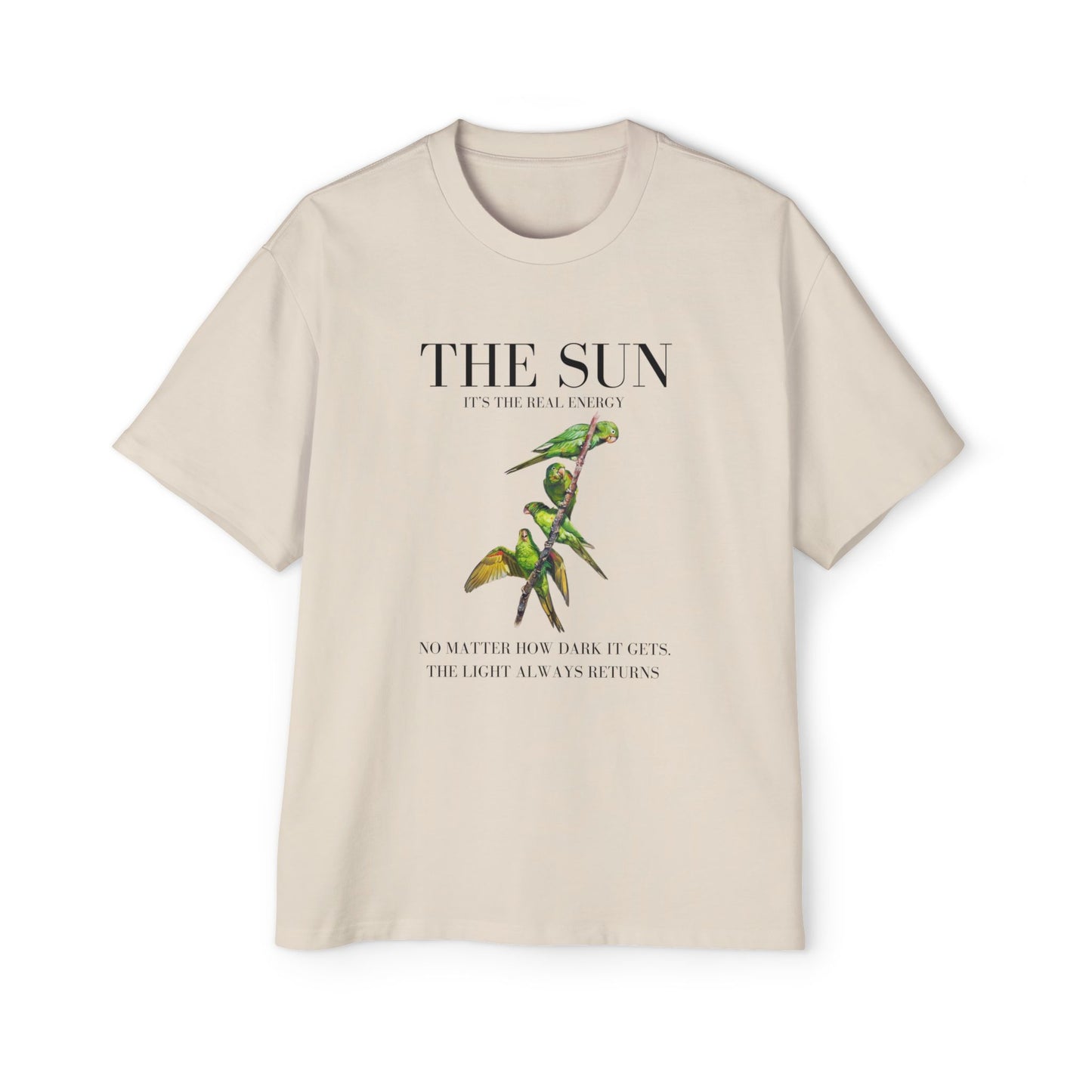 The Sun Botanical Tee — Inspirational Quote Graphic T-Shirt