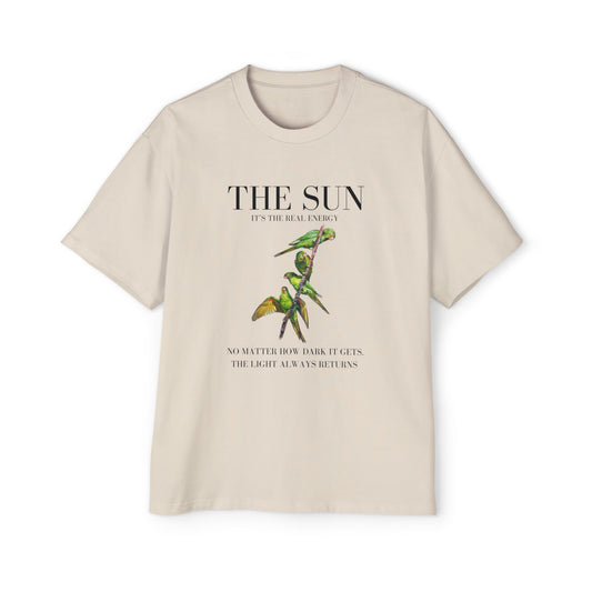 The Sun Botanical Tee — Inspirational Quote Graphic T-Shirt