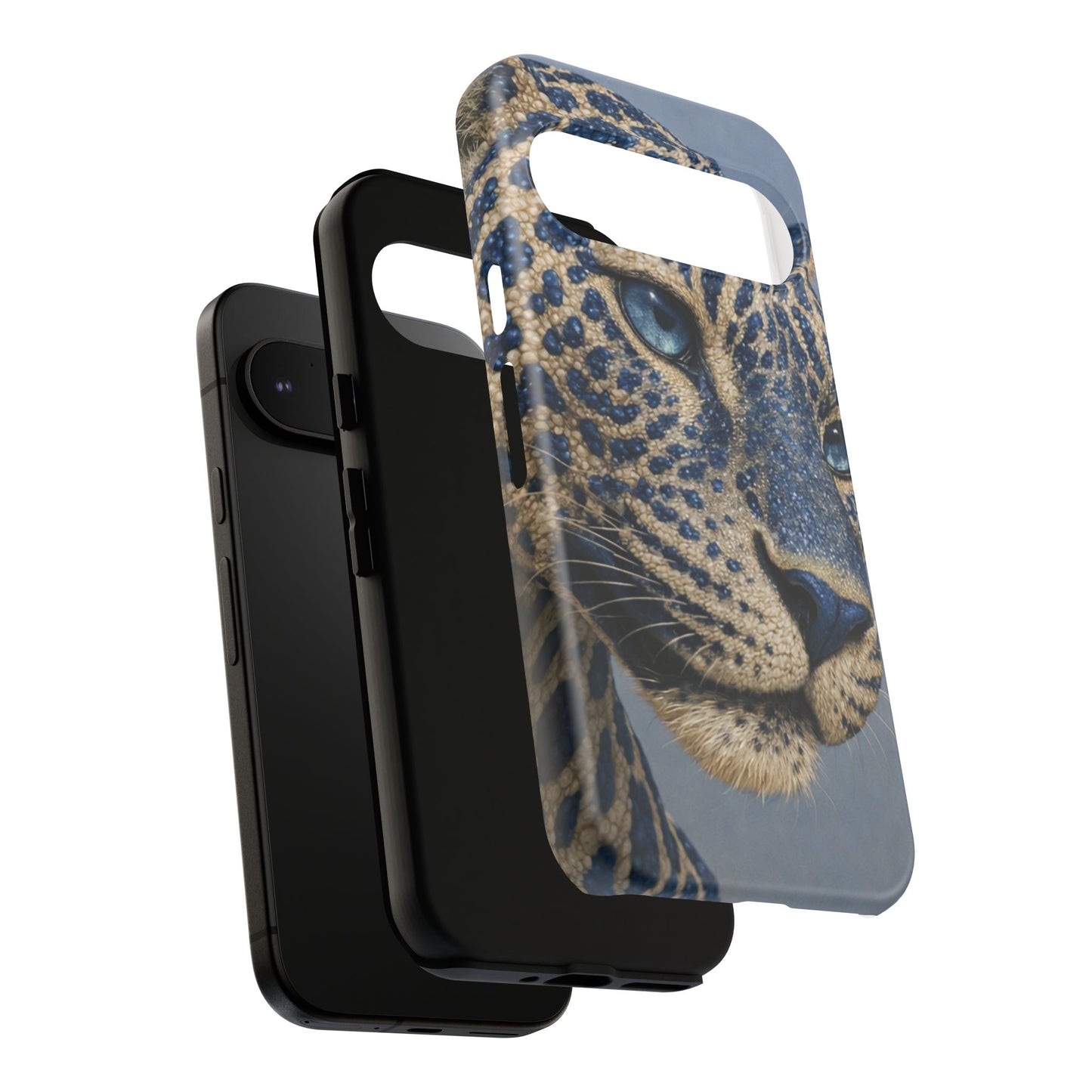 Blue Jaguar Art Protective Cover