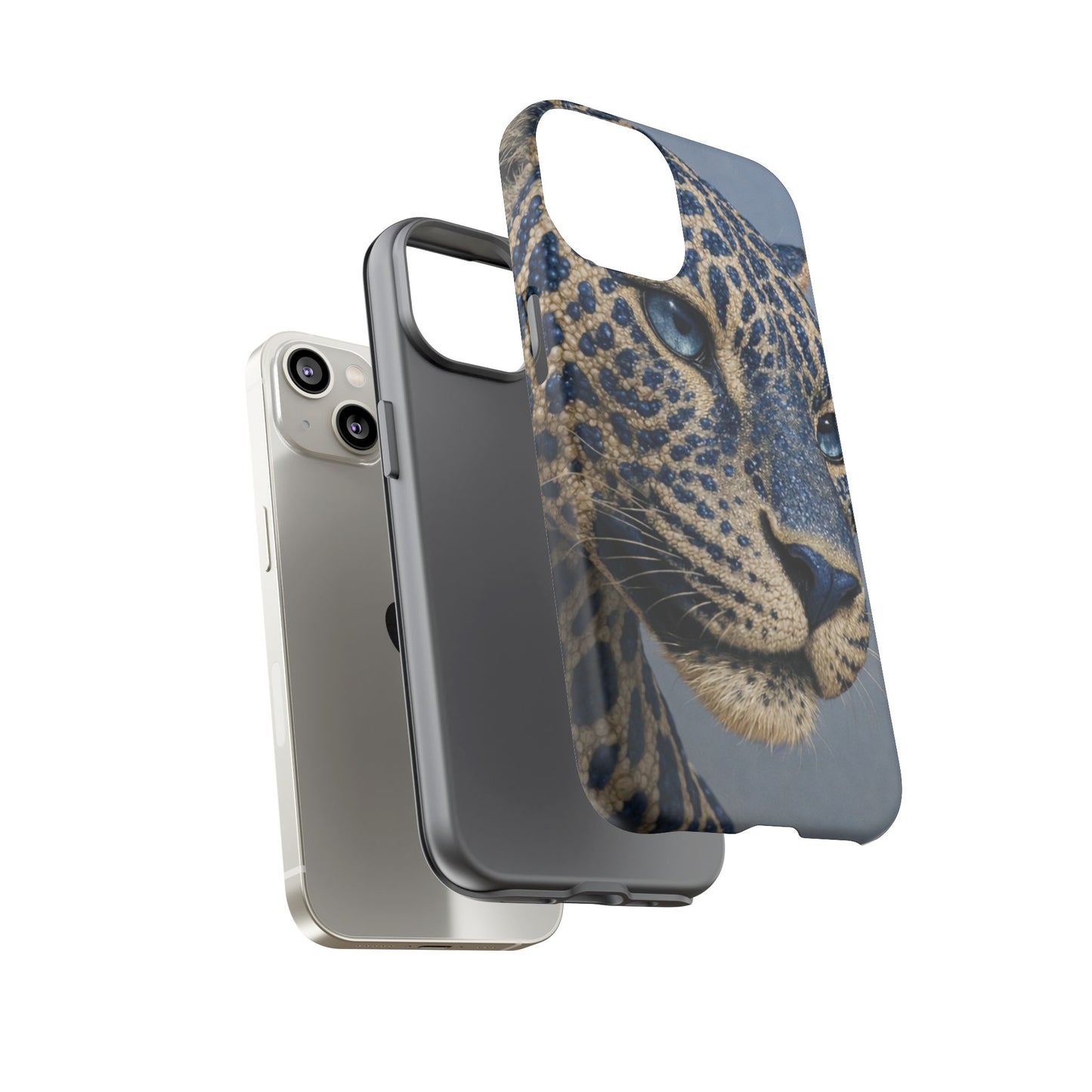 Blue Jaguar Art Protective Cover
