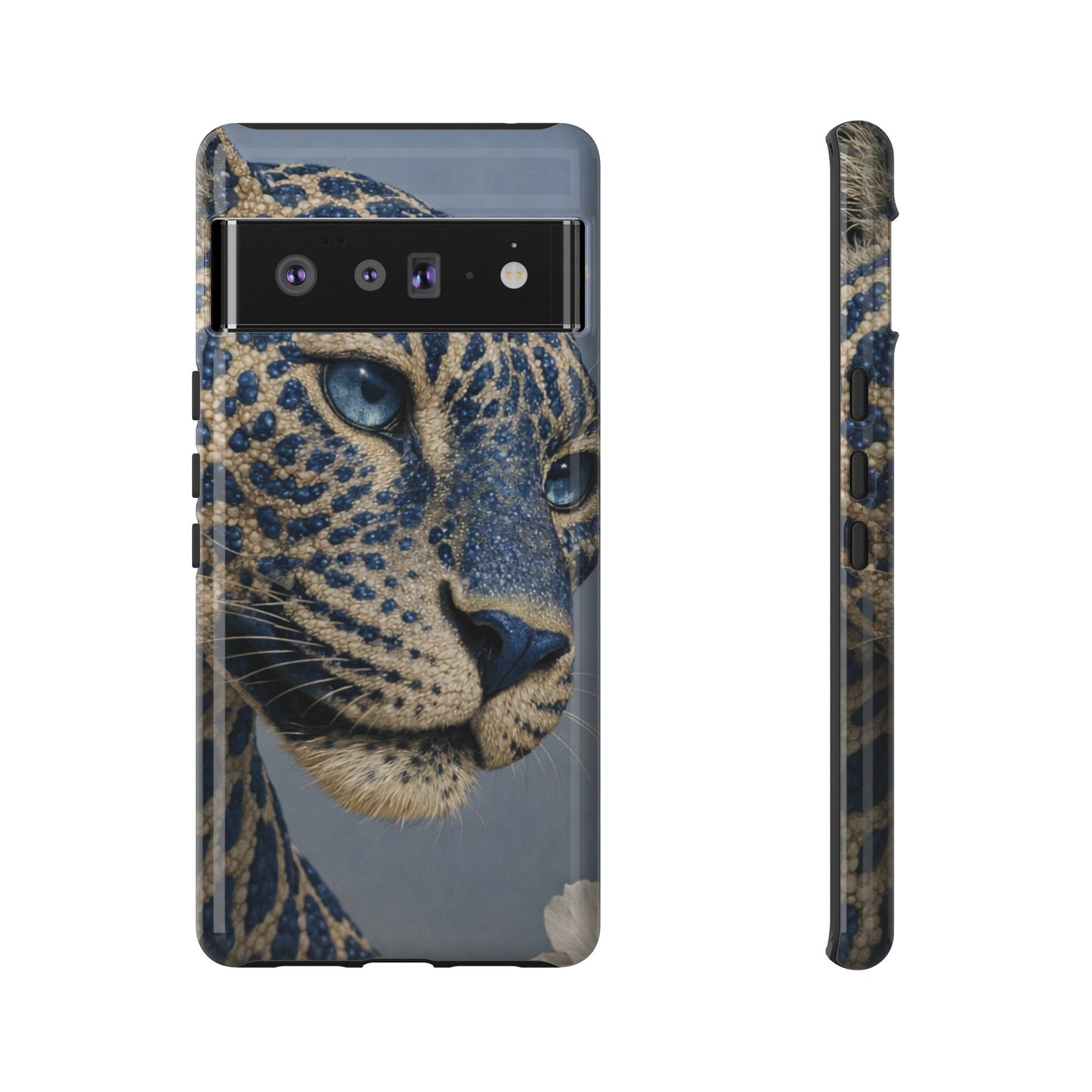 Blue Jaguar Art Protective Cover