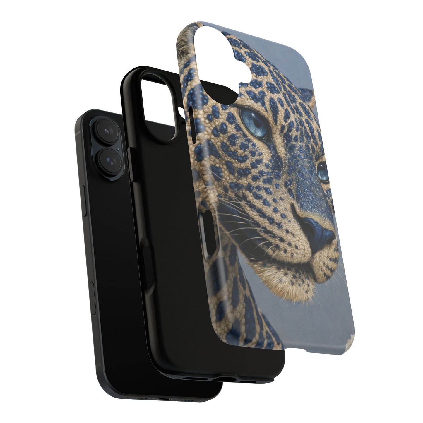 Blue Jaguar Art Protective Cover