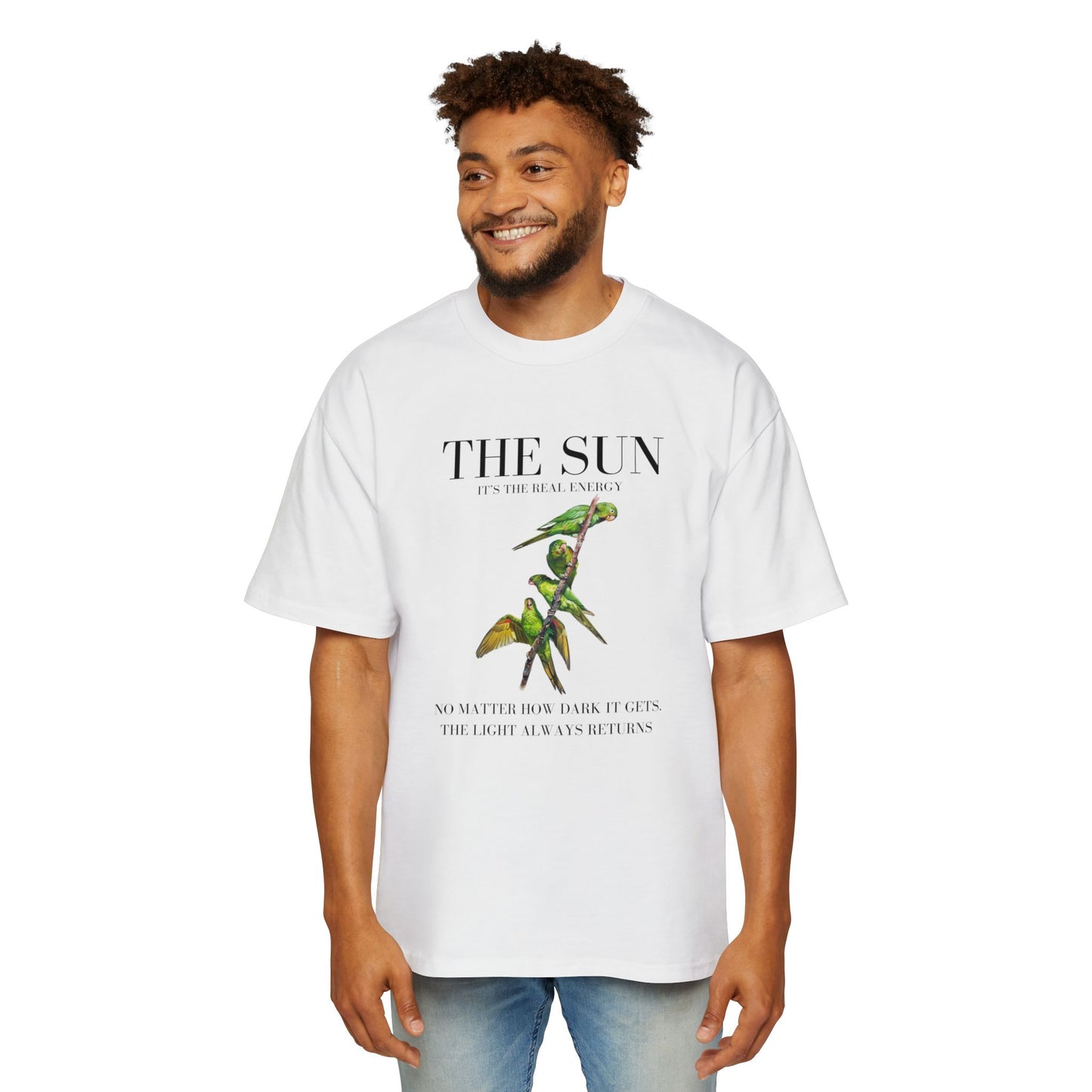 The Sun Botanical Tee — Inspirational Quote Graphic T-Shirt