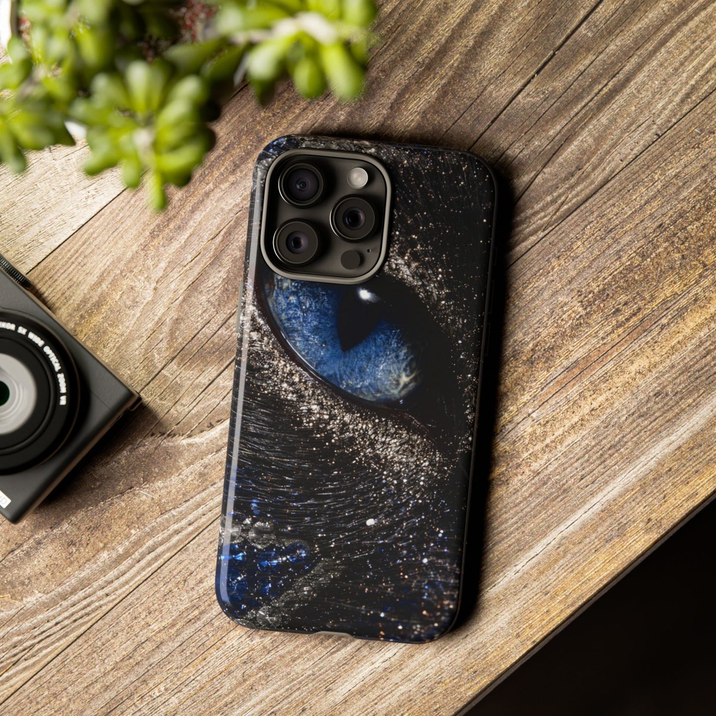 Tiger Spirit Phone Case — Golden Walking Tiger Protective Tough Case