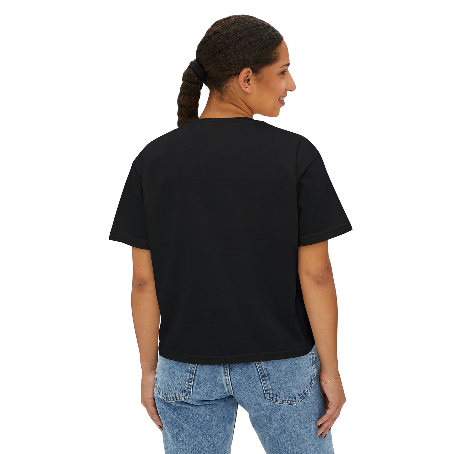Know Yourself First Boxy Tee — Women's Empowerment Graphic Shirt
