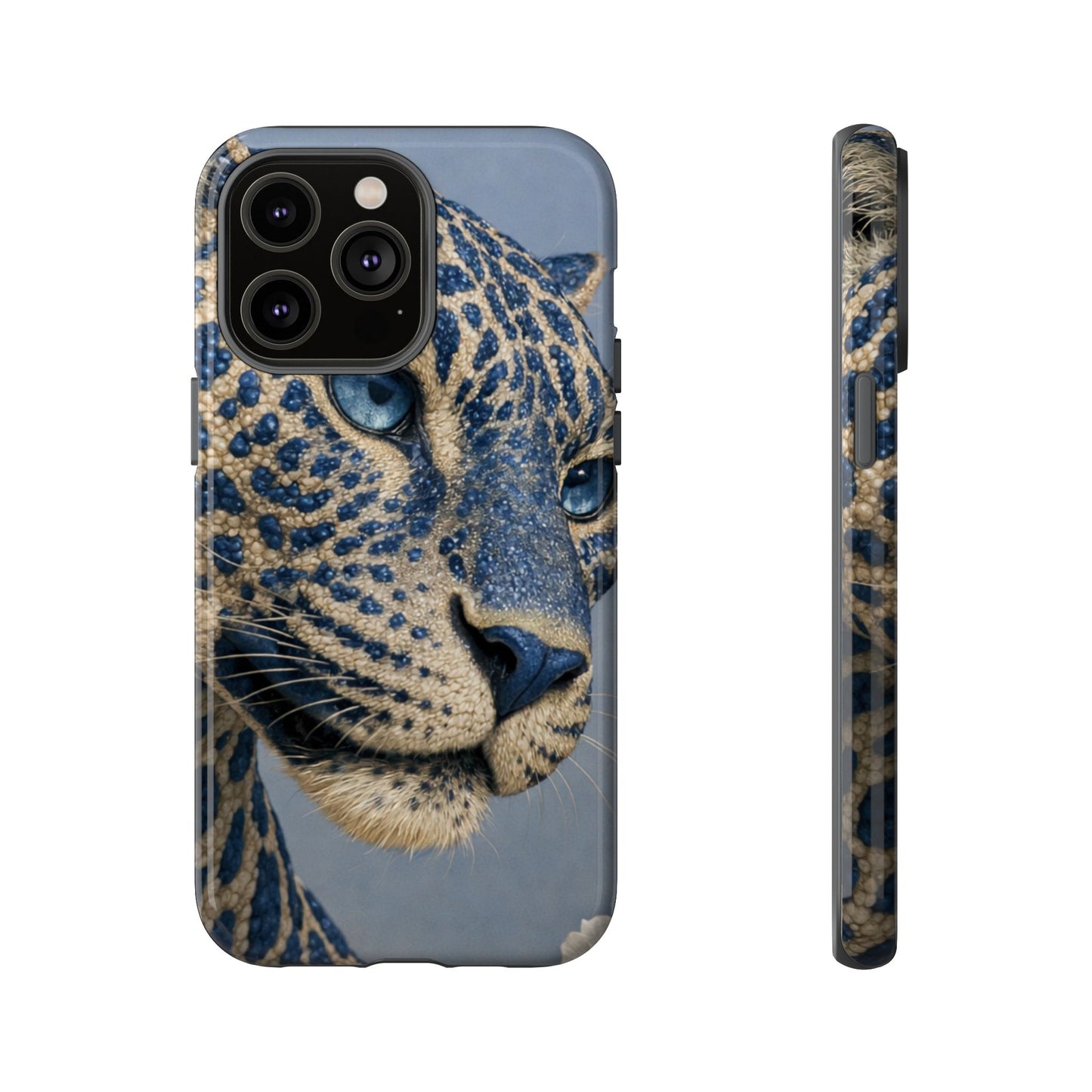 Blue Jaguar Art Protective Cover