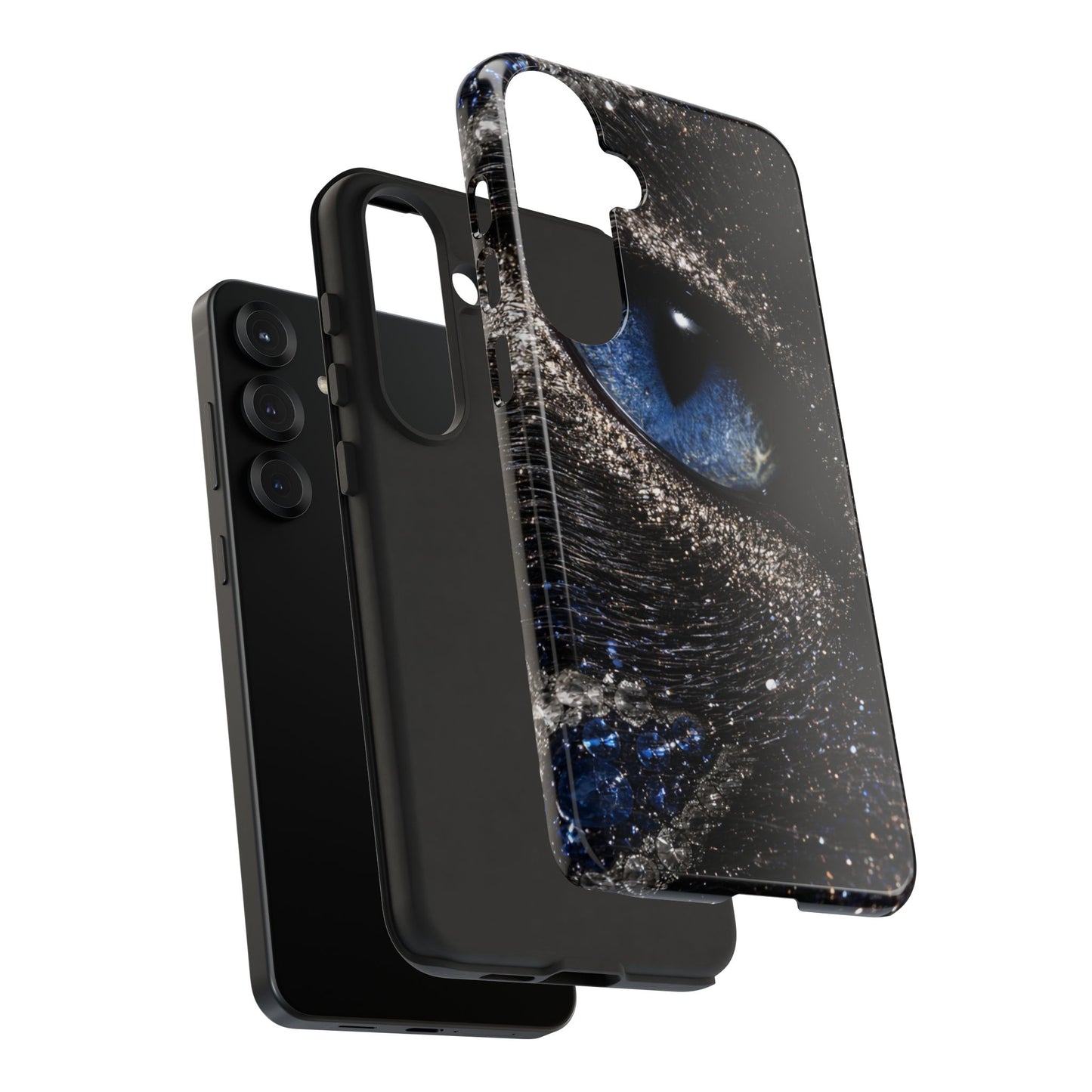 Tiger Spirit Phone Case — Golden Walking Tiger Protective Tough Case