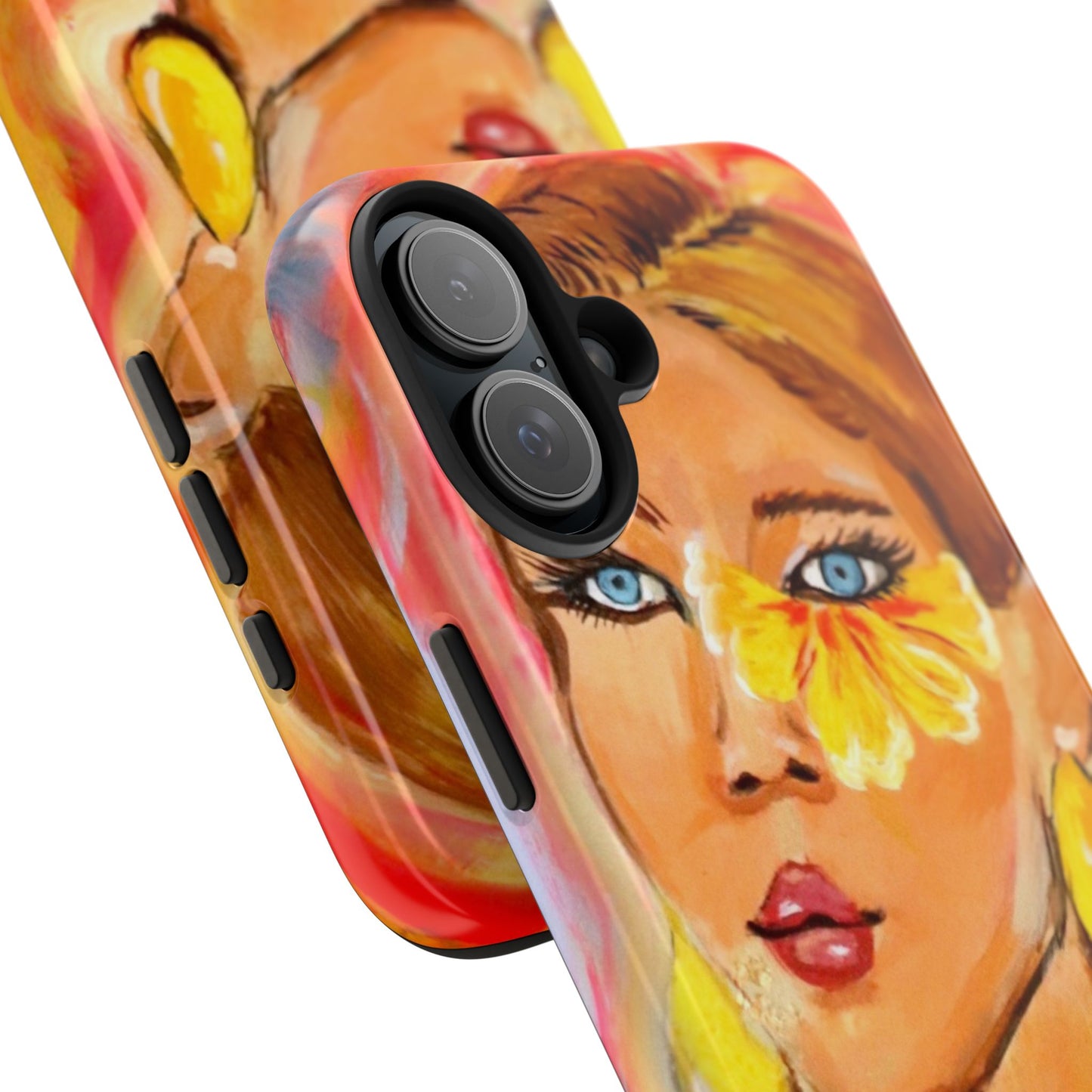 Tough Phone Case — Sunlit Portrait Art Design