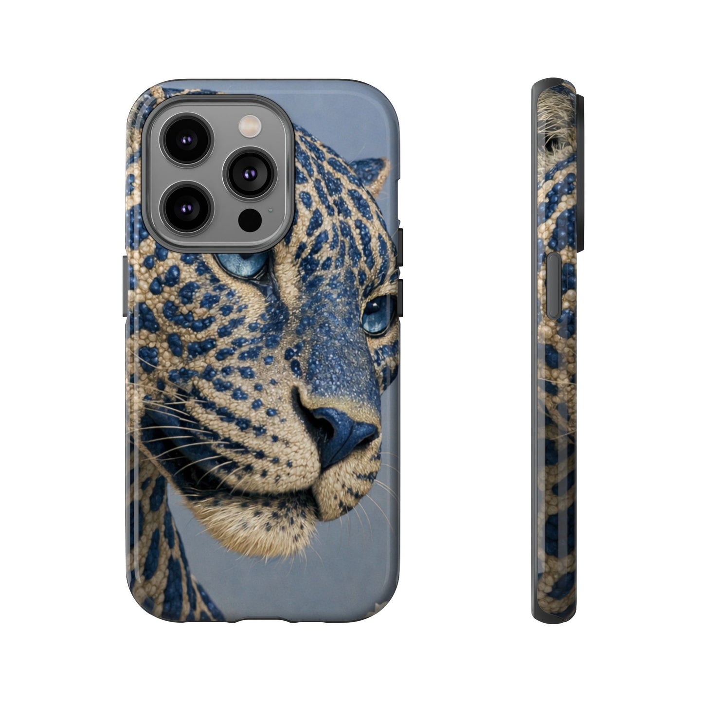 Blue Jaguar Art Protective Cover