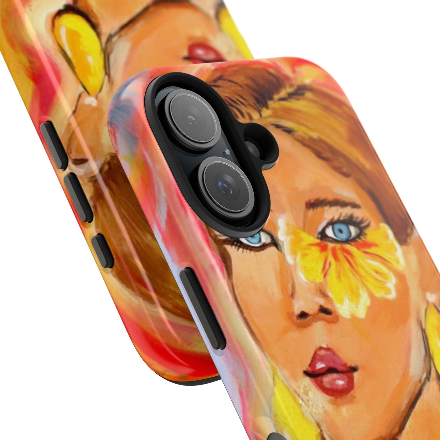 Tough Phone Case — Sunlit Portrait Art Design