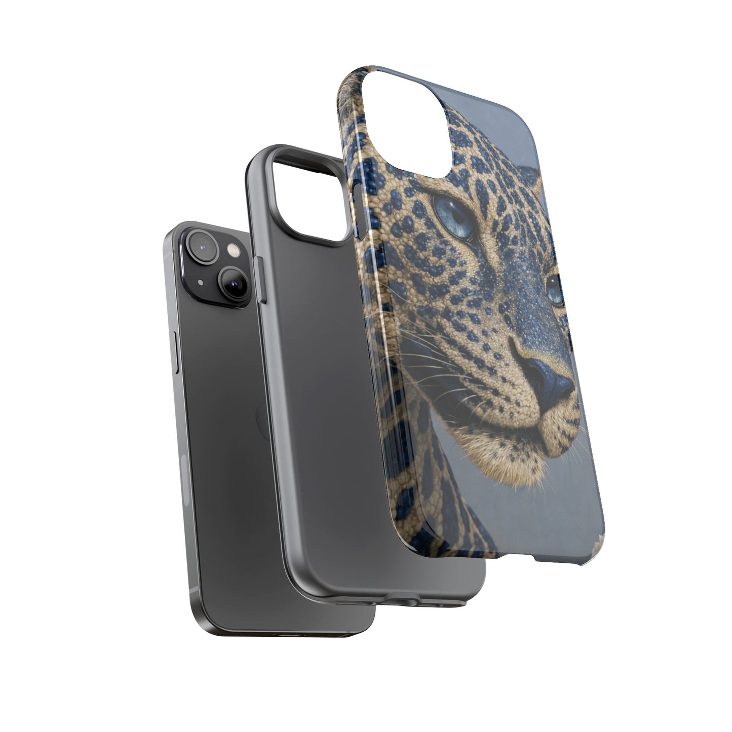 Blue Jaguar Art Protective Cover