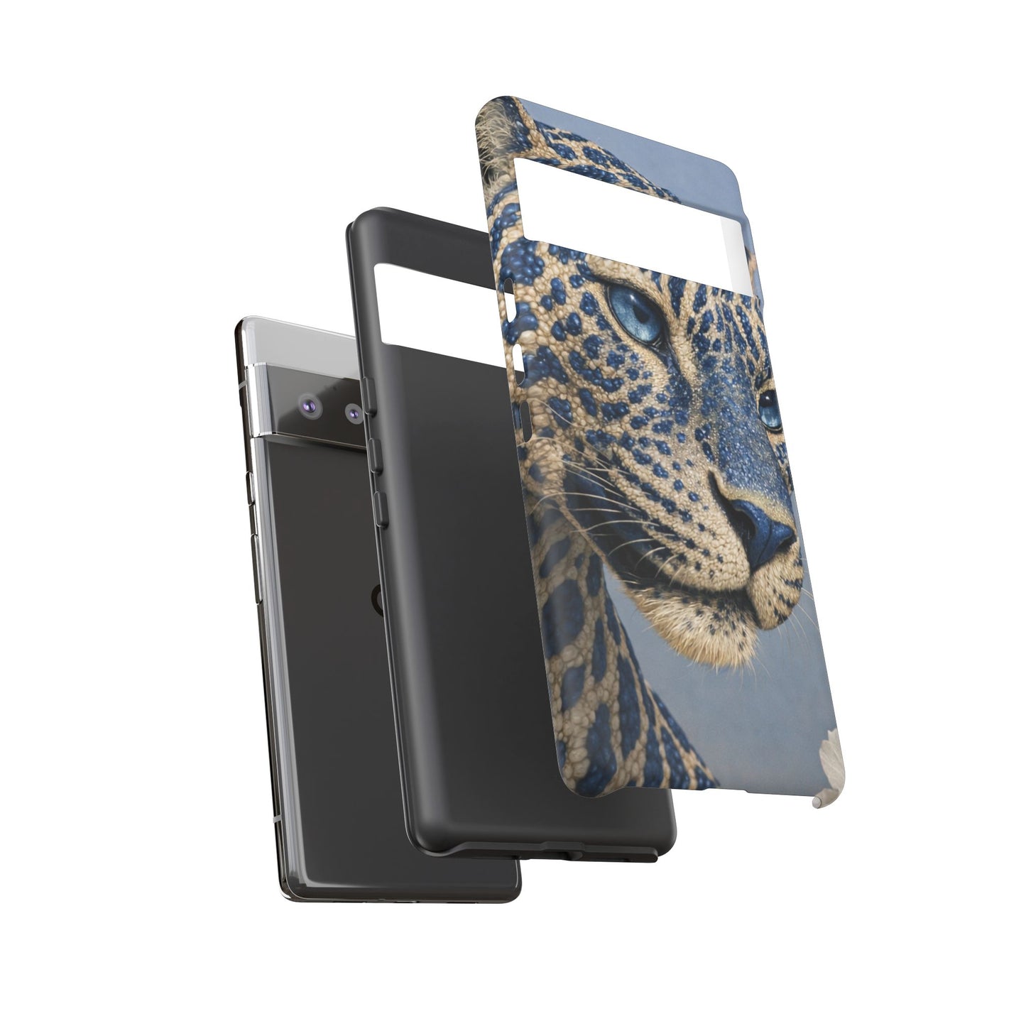 Blue Jaguar Art Protective Cover