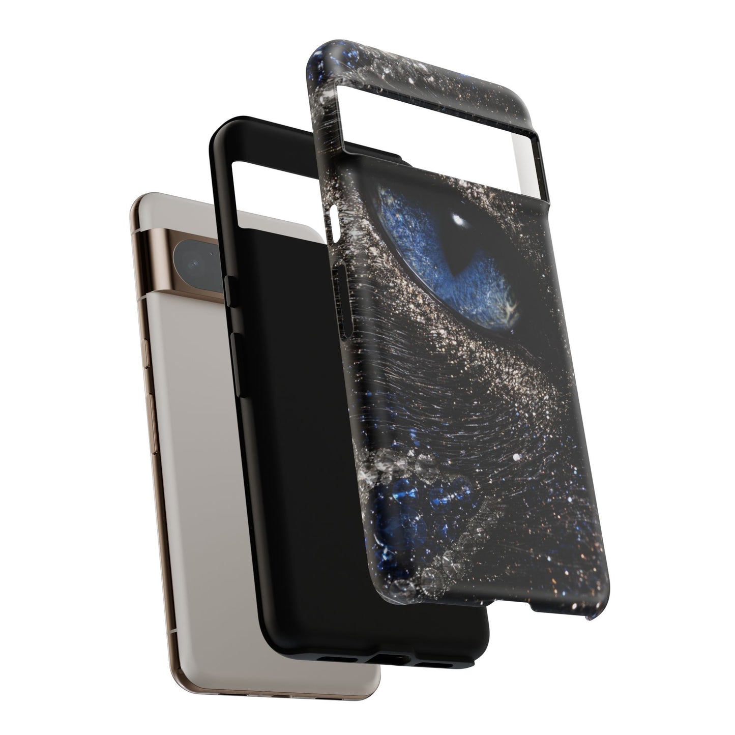 Tiger Spirit Phone Case — Golden Walking Tiger Protective Tough Case
