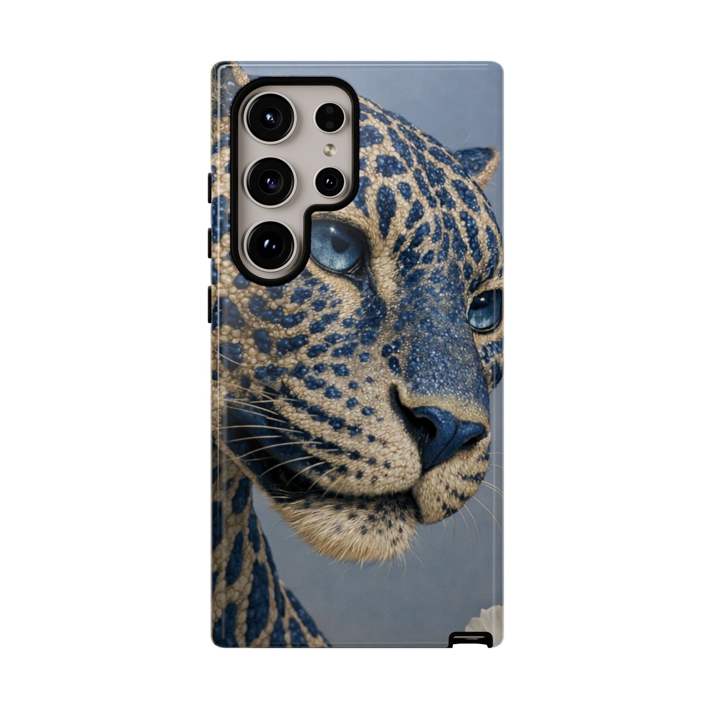Blue Jaguar Art Protective Cover