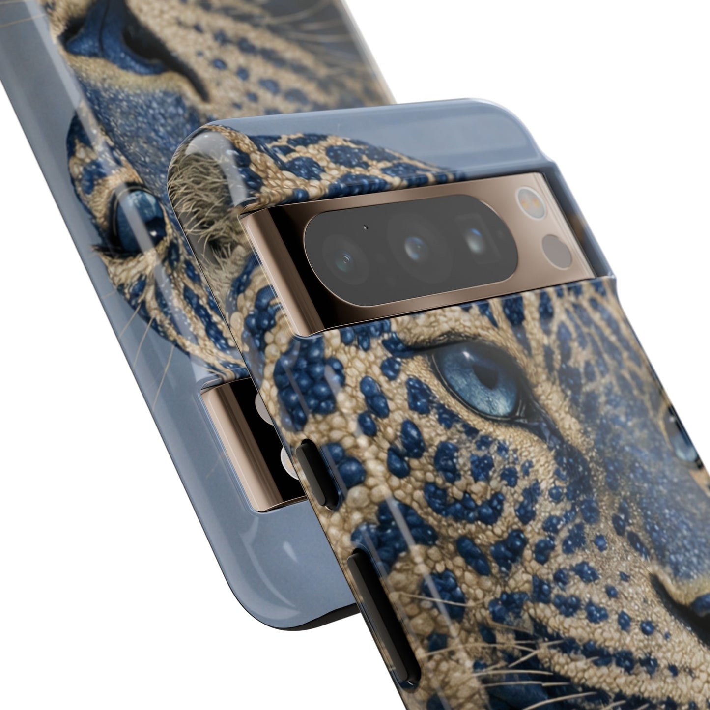 Blue Jaguar Art Protective Cover