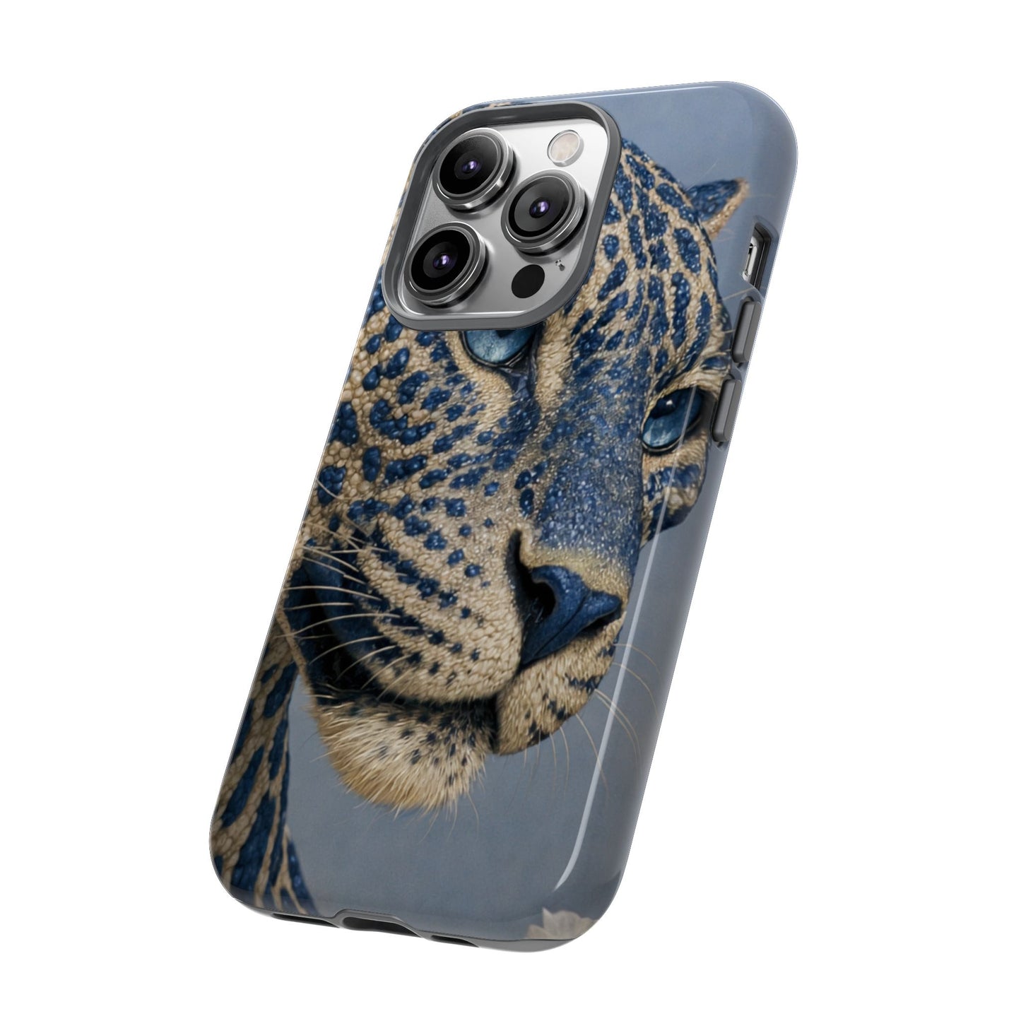 Blue Jaguar Art Protective Cover