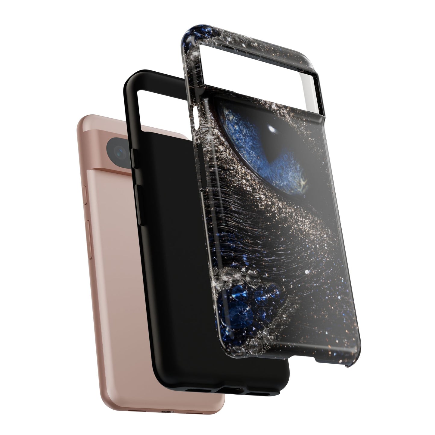 Tiger Spirit Phone Case — Golden Walking Tiger Protective Tough Case