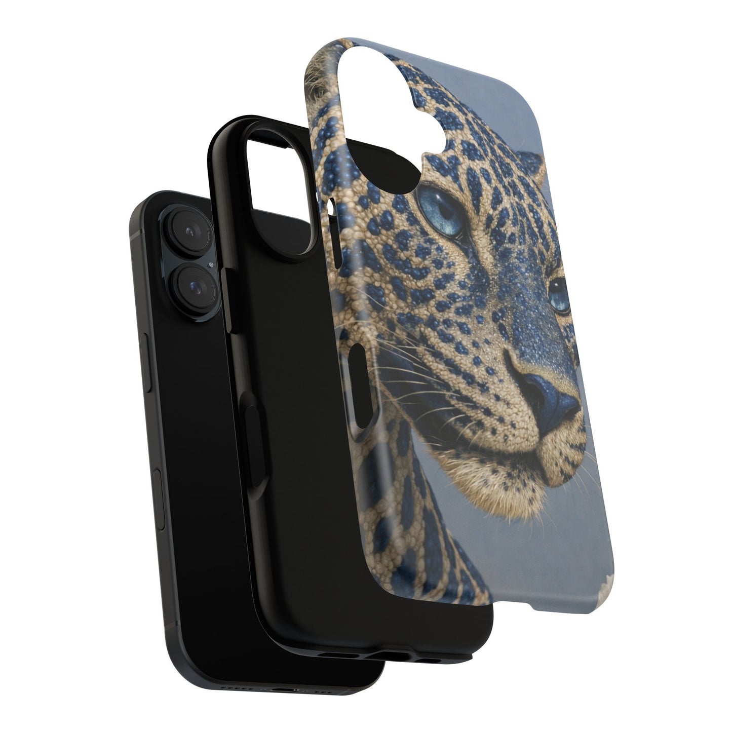 Blue Jaguar Art Protective Cover