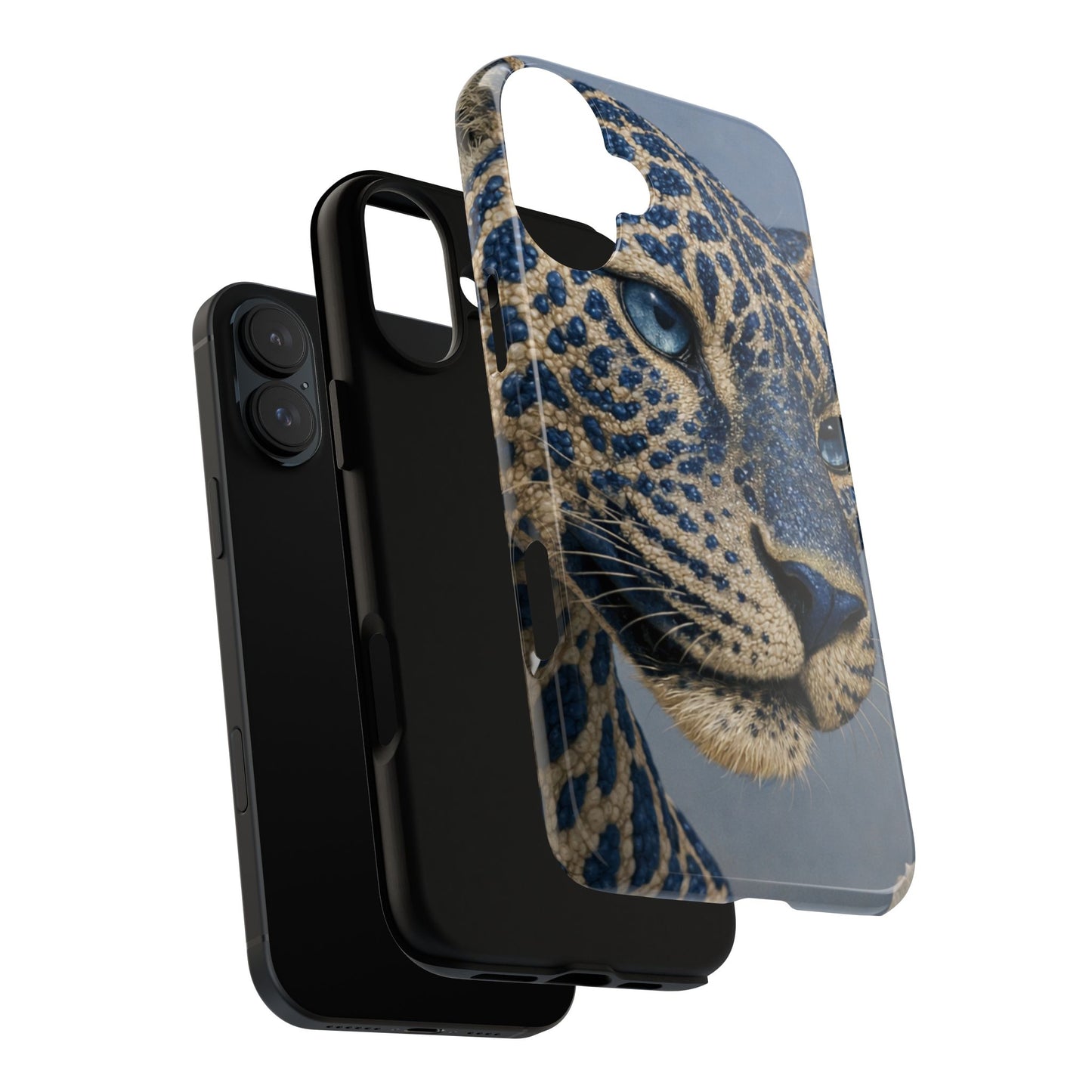 Blue Jaguar Art Protective Cover
