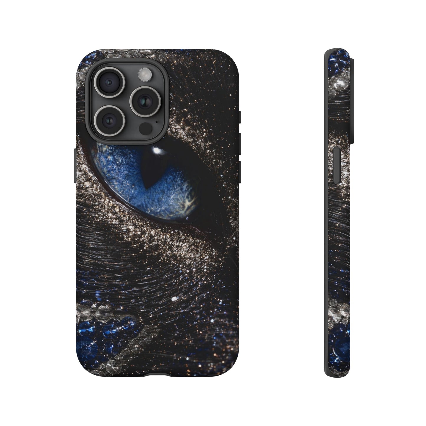 Tiger Spirit Phone Case — Golden Walking Tiger Protective Tough Case
