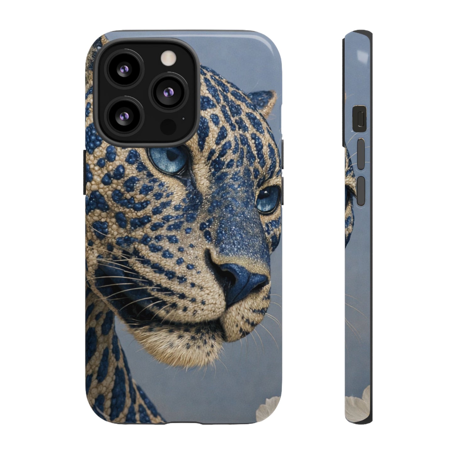 Blue Jaguar Art Protective Cover