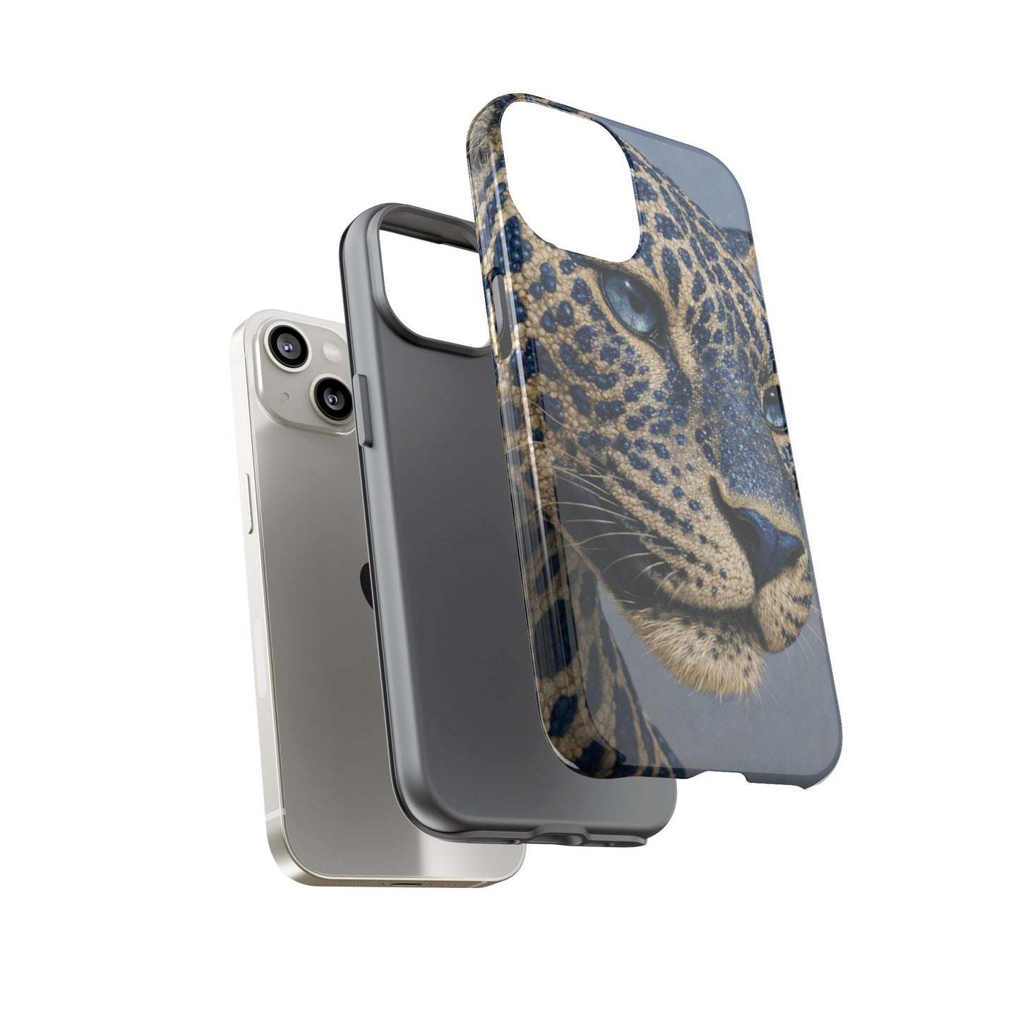 Blue Jaguar Art Protective Cover