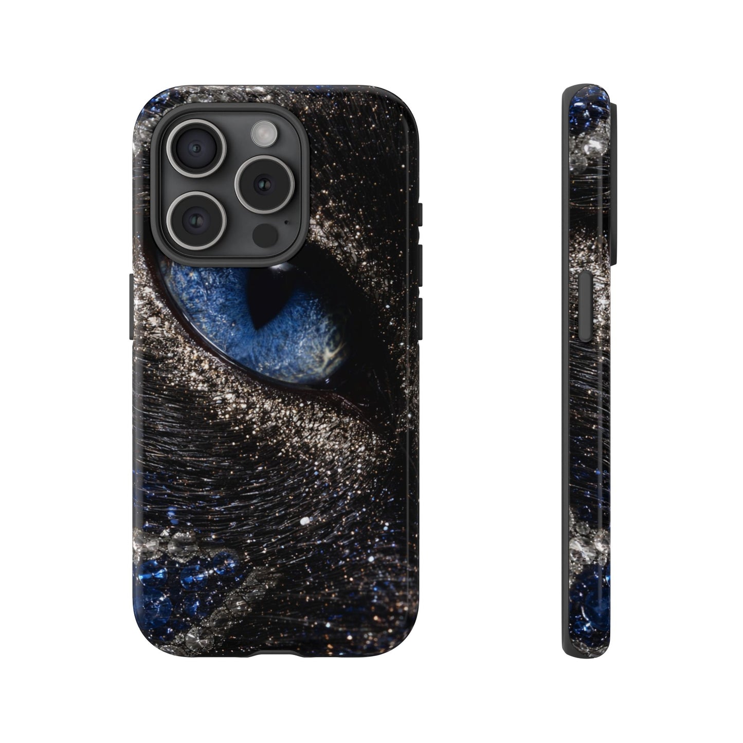 Tiger Spirit Phone Case — Golden Walking Tiger Protective Tough Case