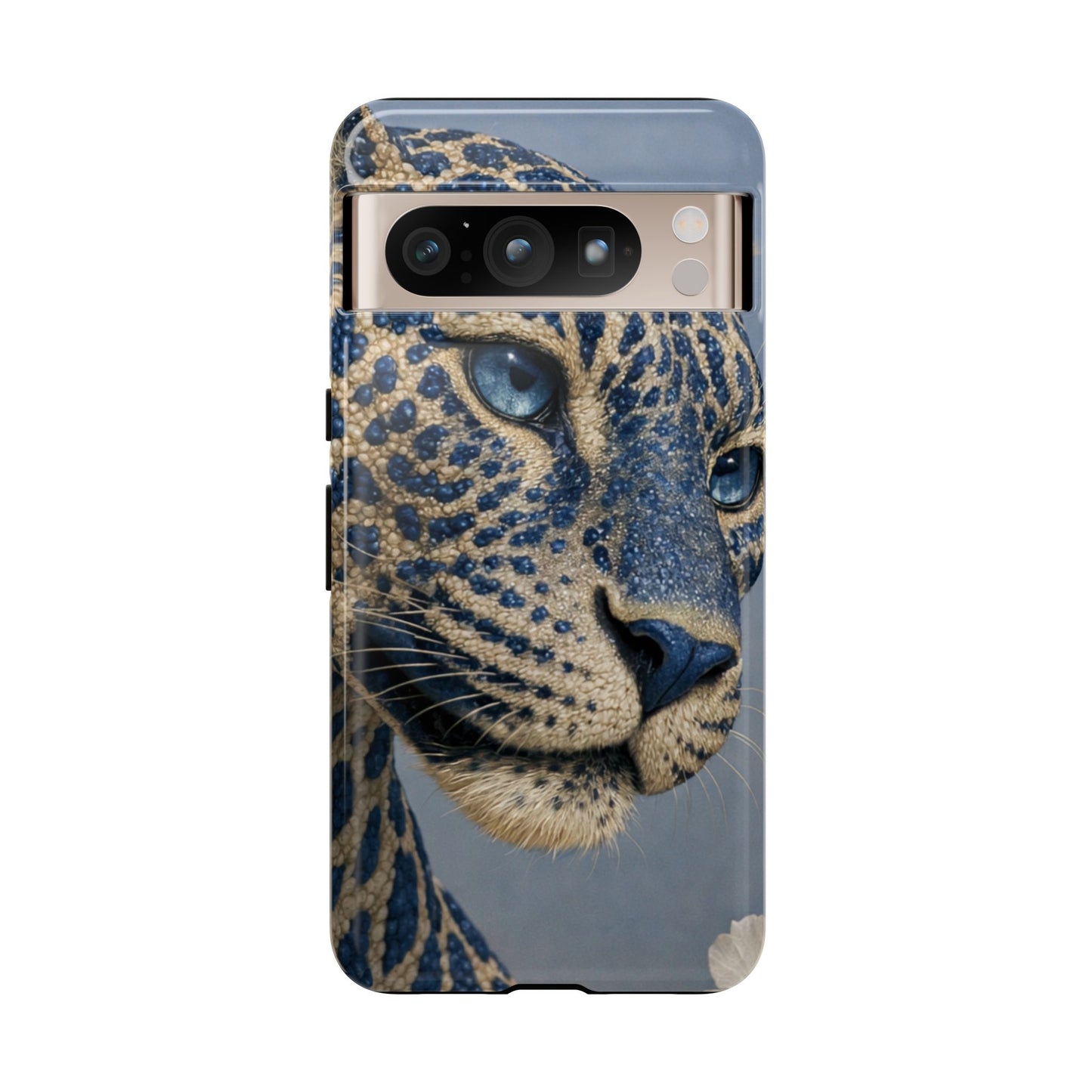 Blue Jaguar Art Protective Cover