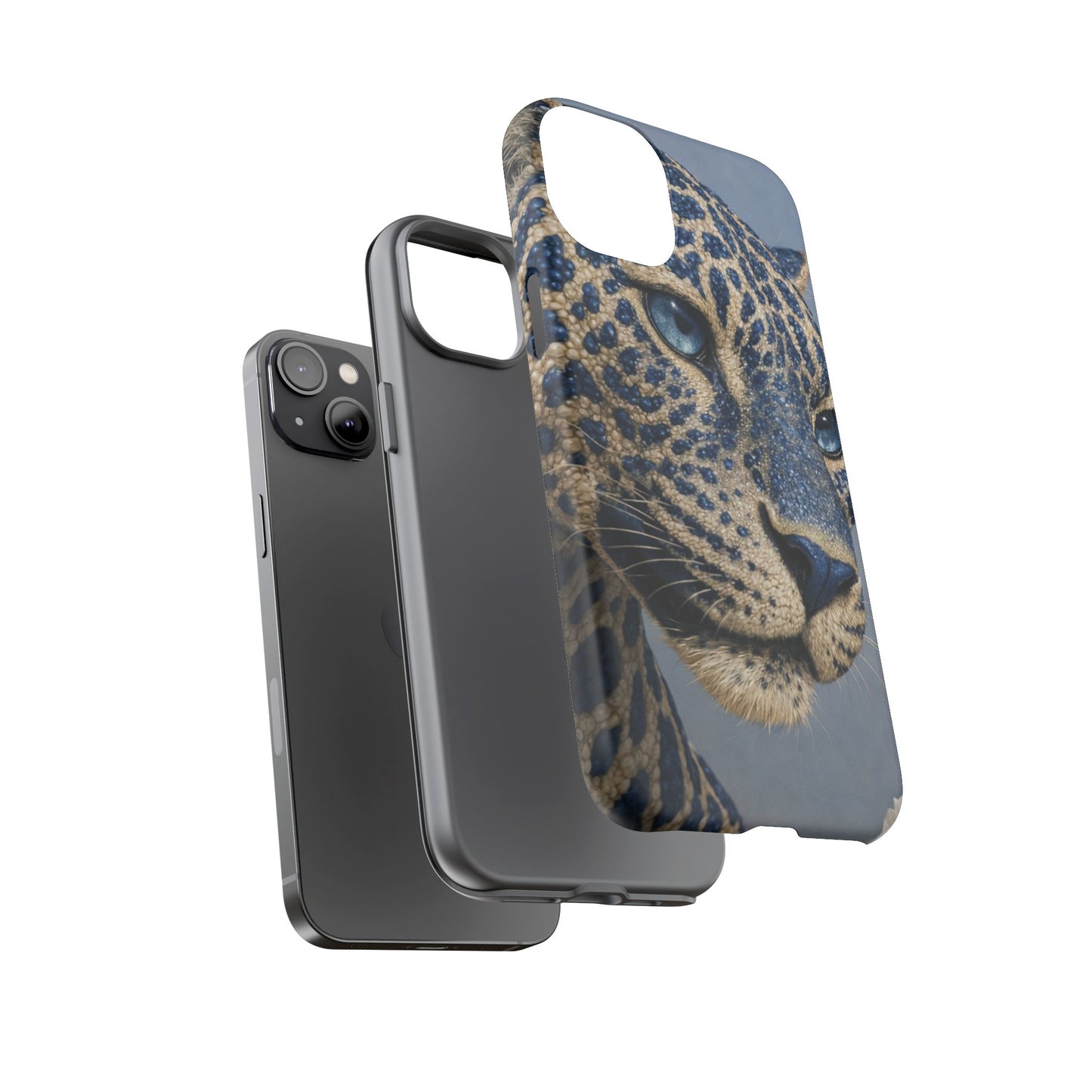 Blue Jaguar Art Protective Cover