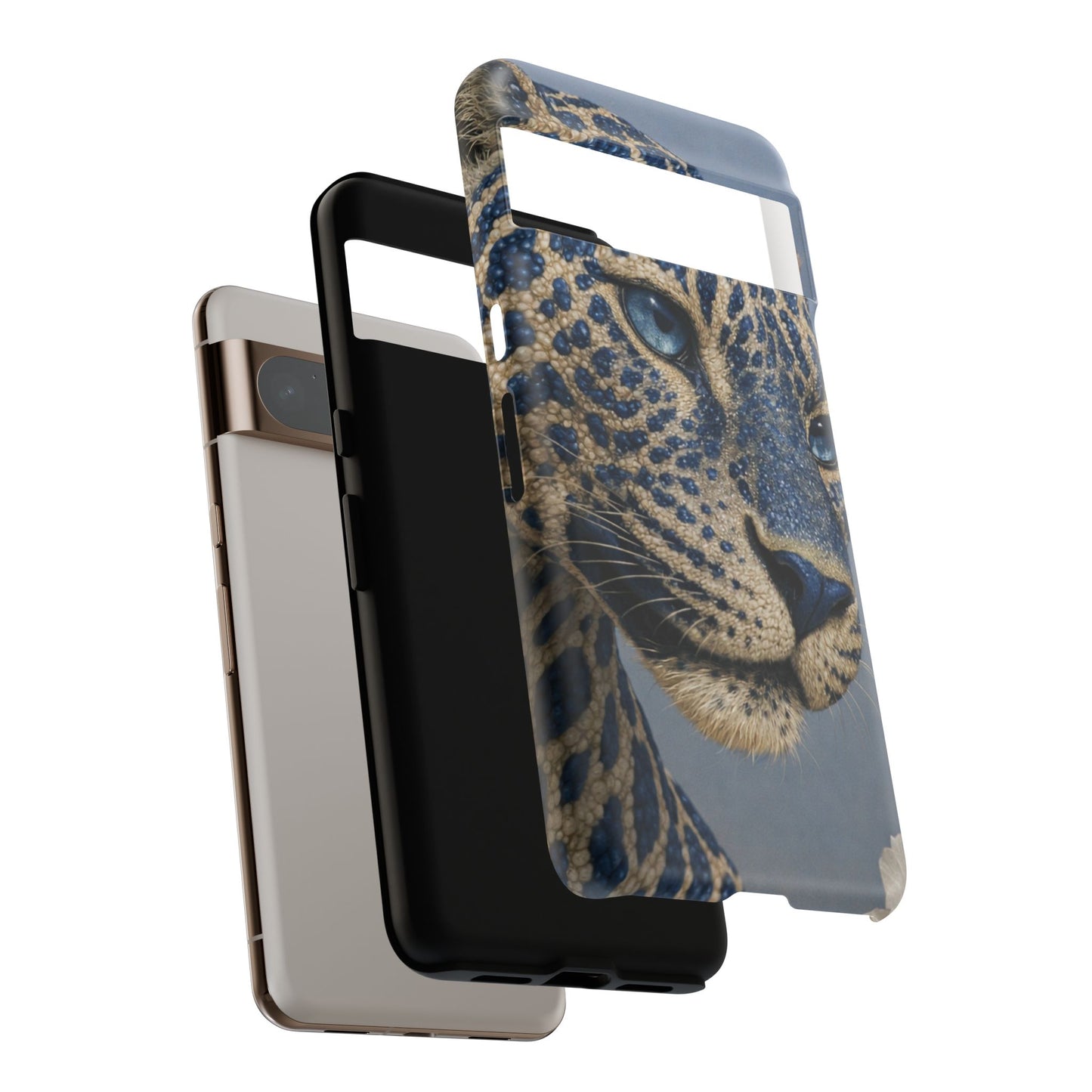 Blue Jaguar Art Protective Cover