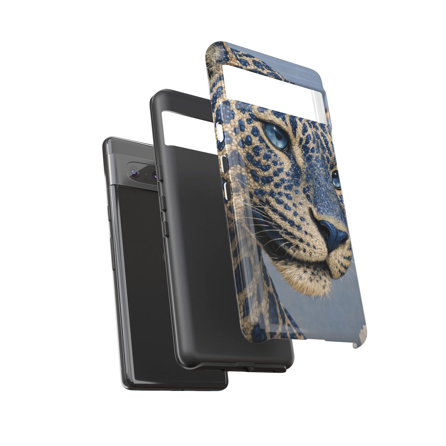 Blue Jaguar Art Protective Cover