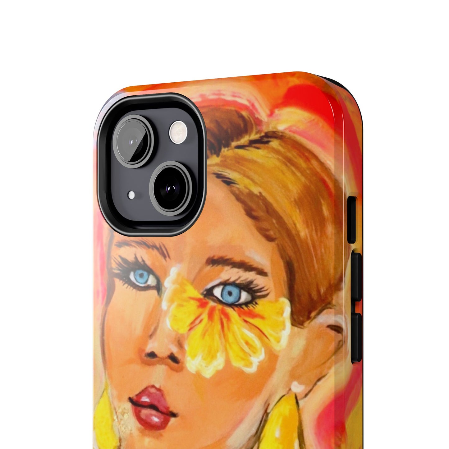 Tough Phone Case — Sunlit Portrait Art Design